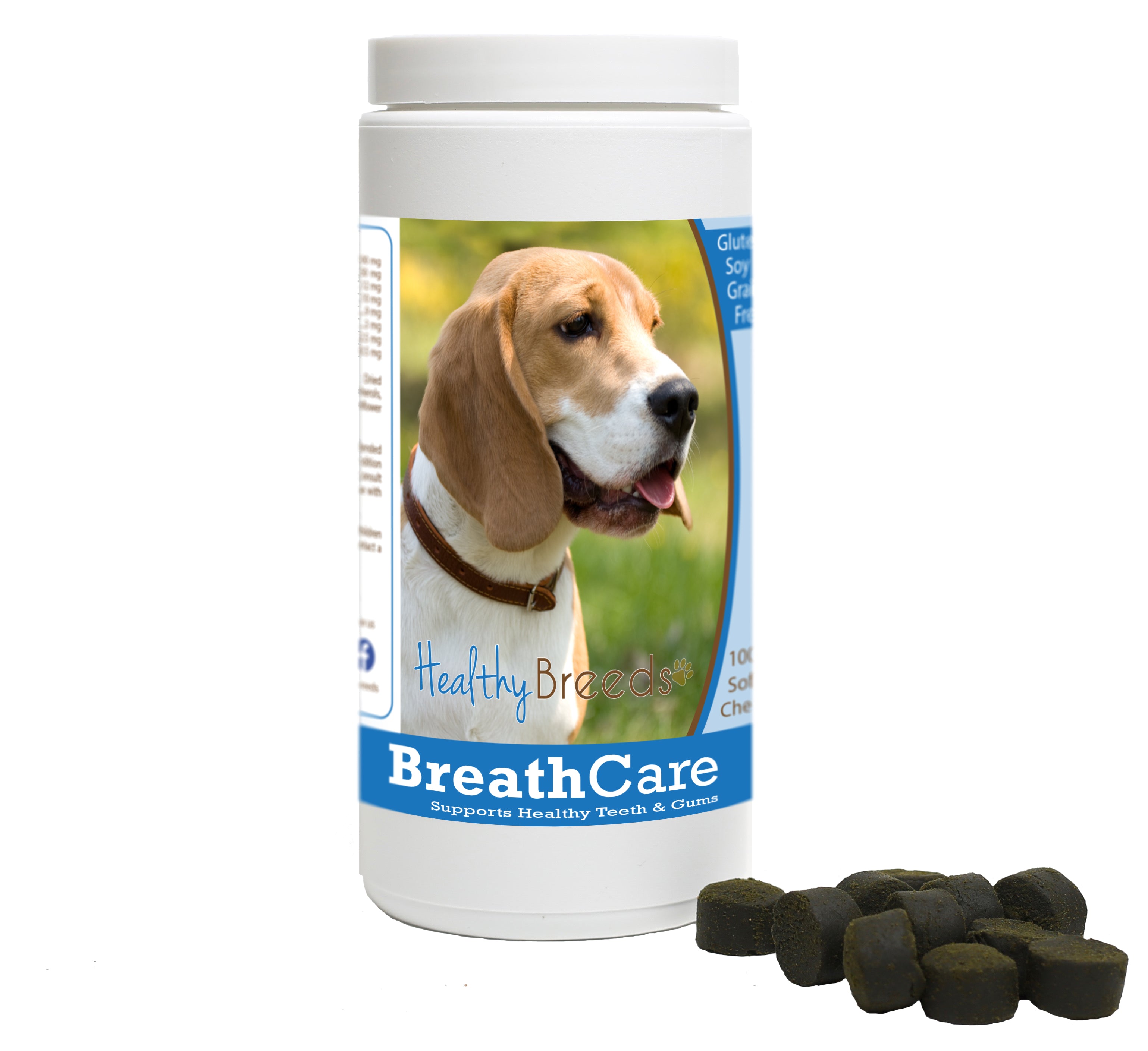 Beagle Breath Care Soft Chews for Dogs 100 Count