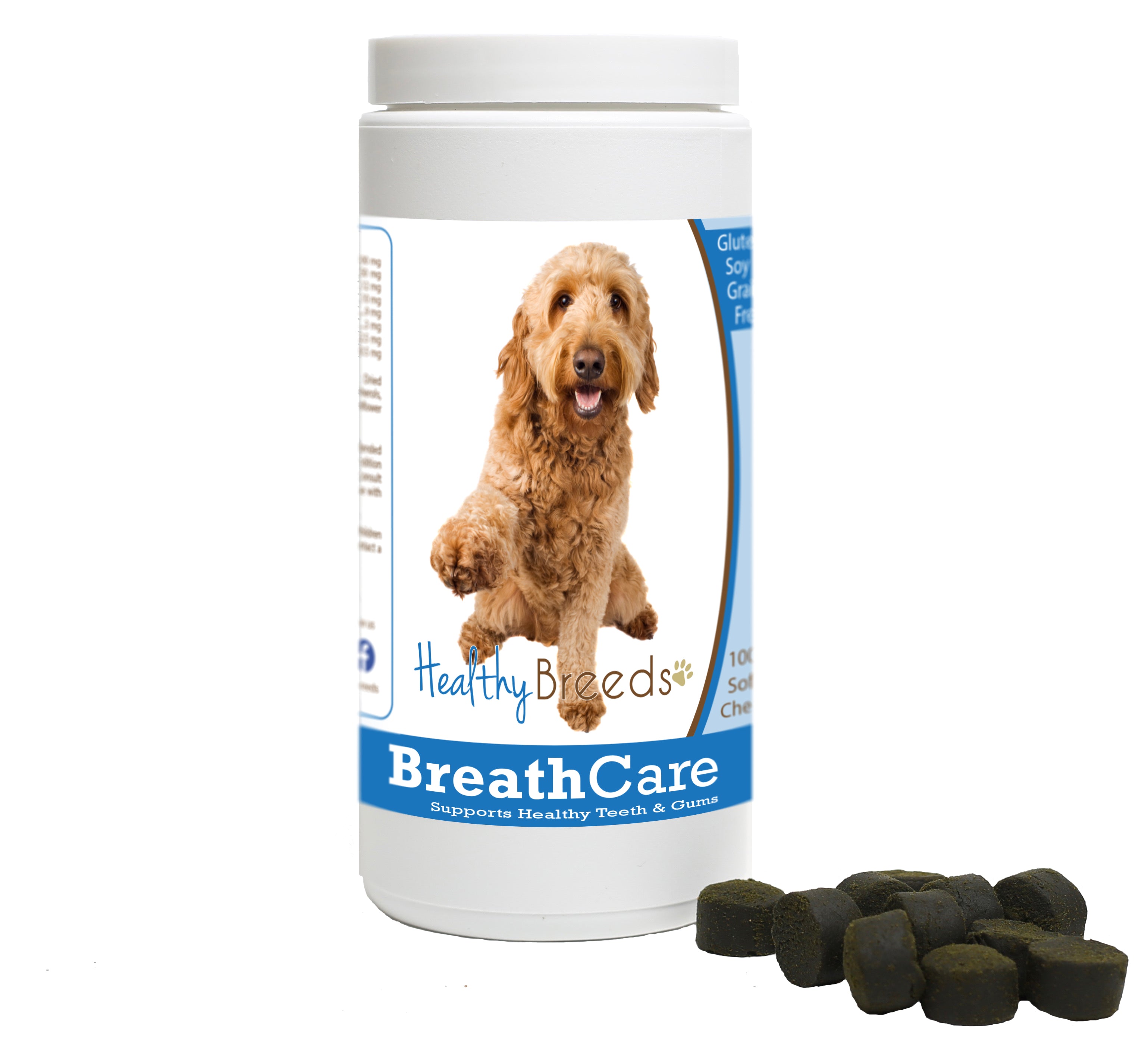 Goldendoodle Breath Care Soft Chews for Dogs 60 Count