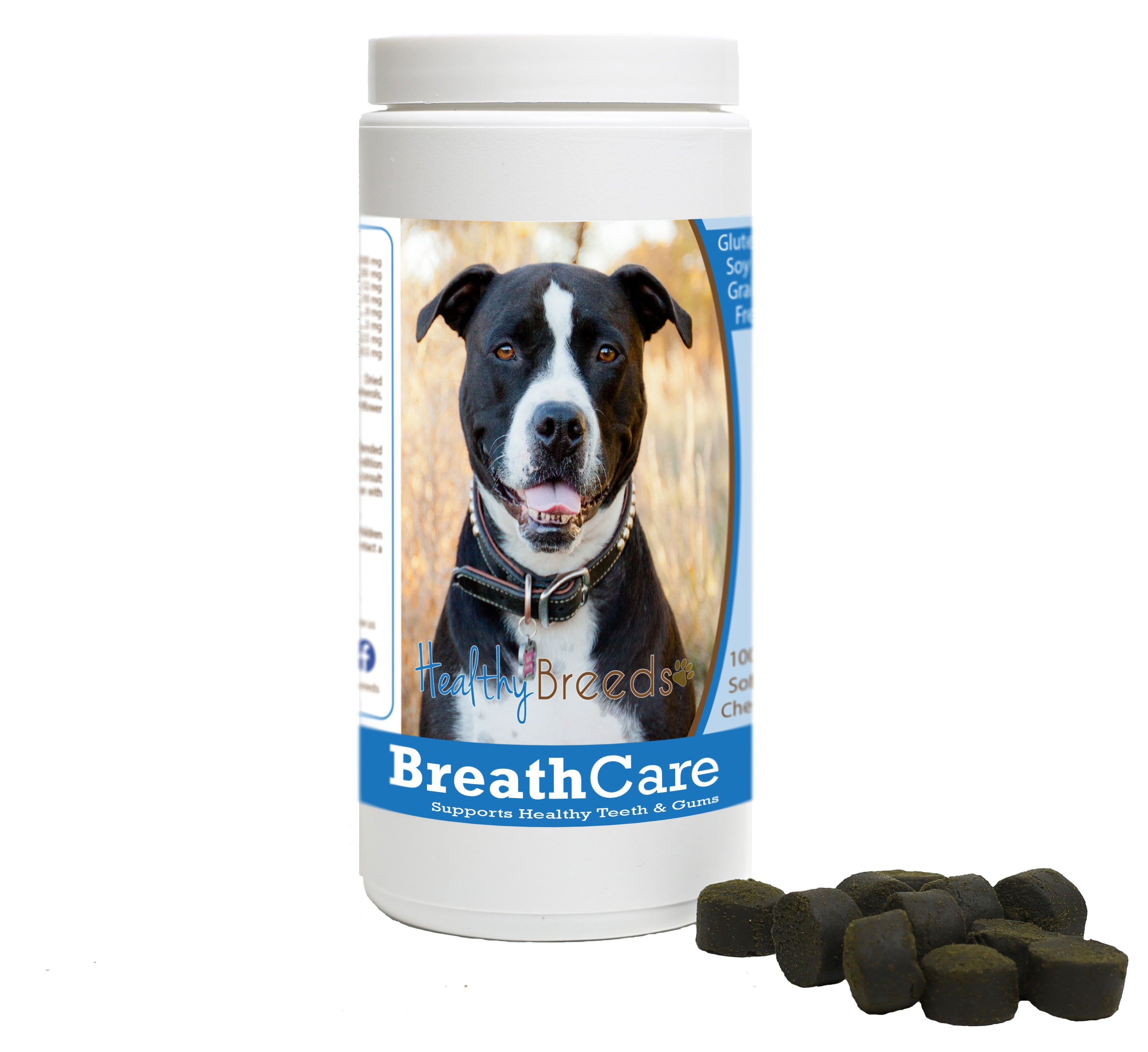 Pit Bull Breath Care Soft Chews for Dogs 60 Count