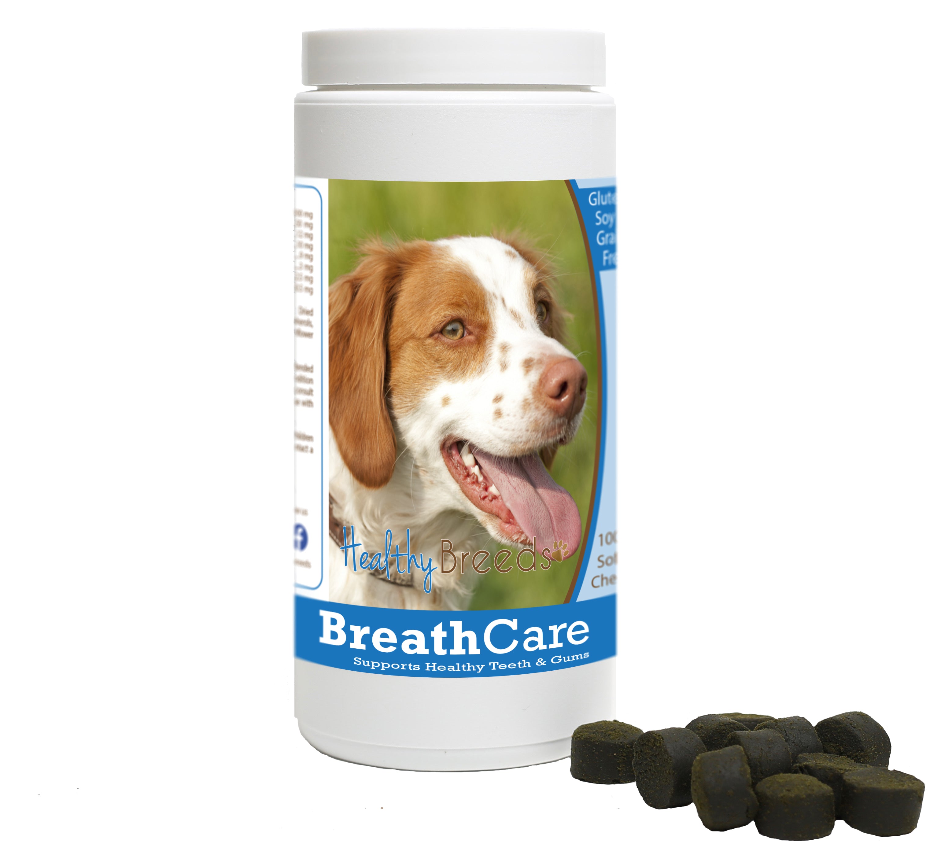 Brittany Breath Care Soft Chews for Dogs 60 Count