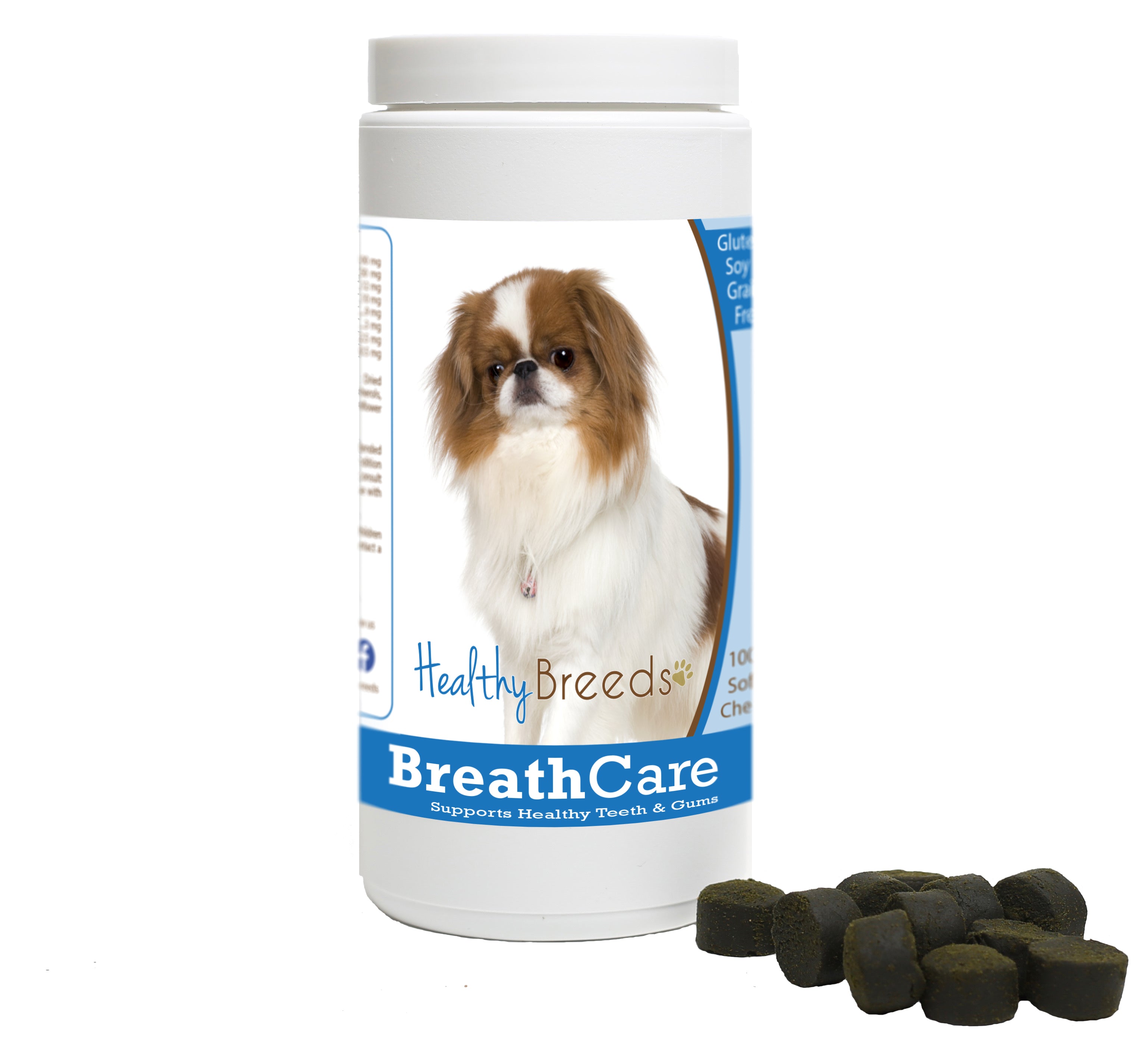 Japanese Chin Breath Care Soft Chews for Dogs 60 Count