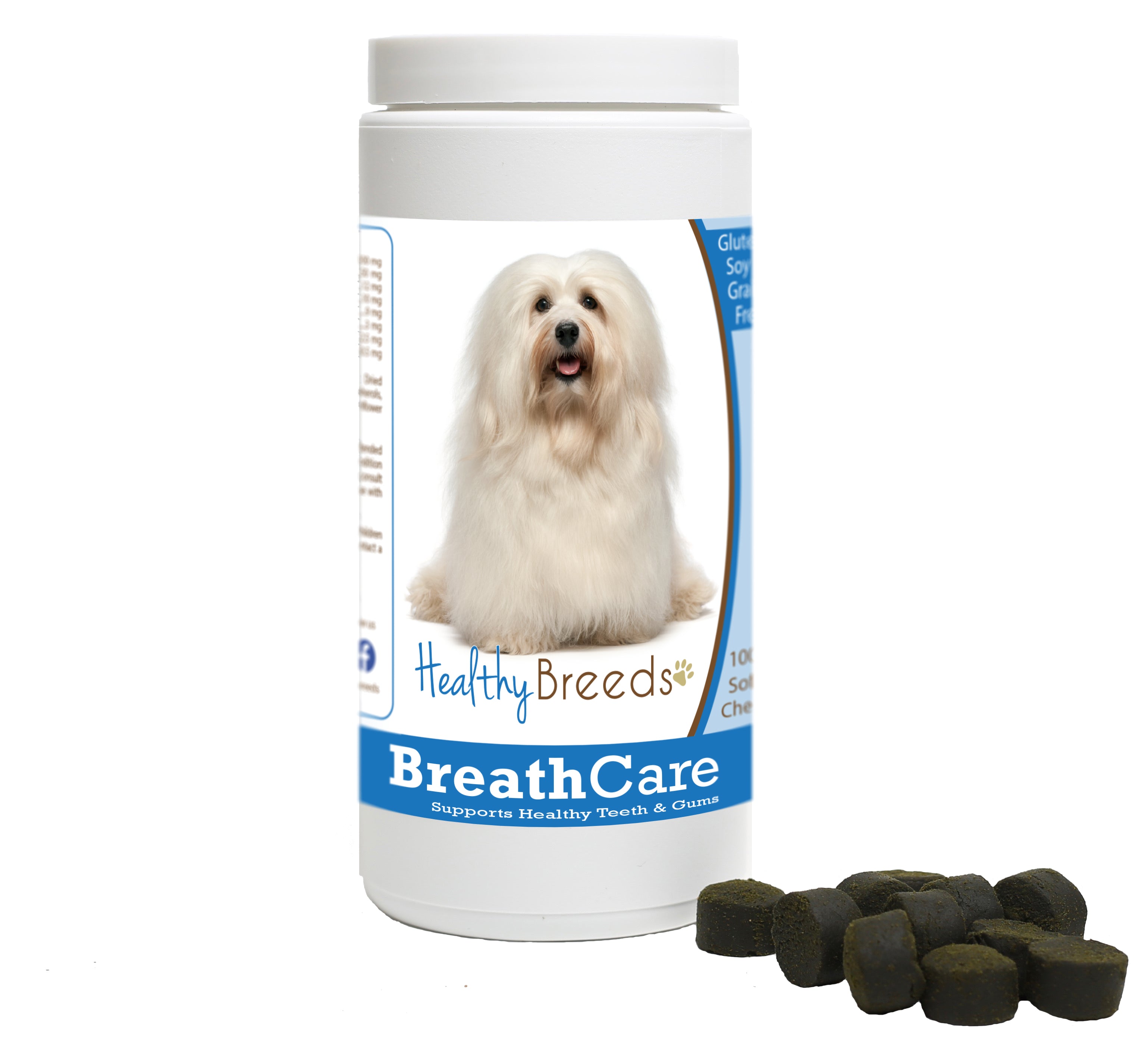 Havanese Breath Care Soft Chews for Dogs 60 Count