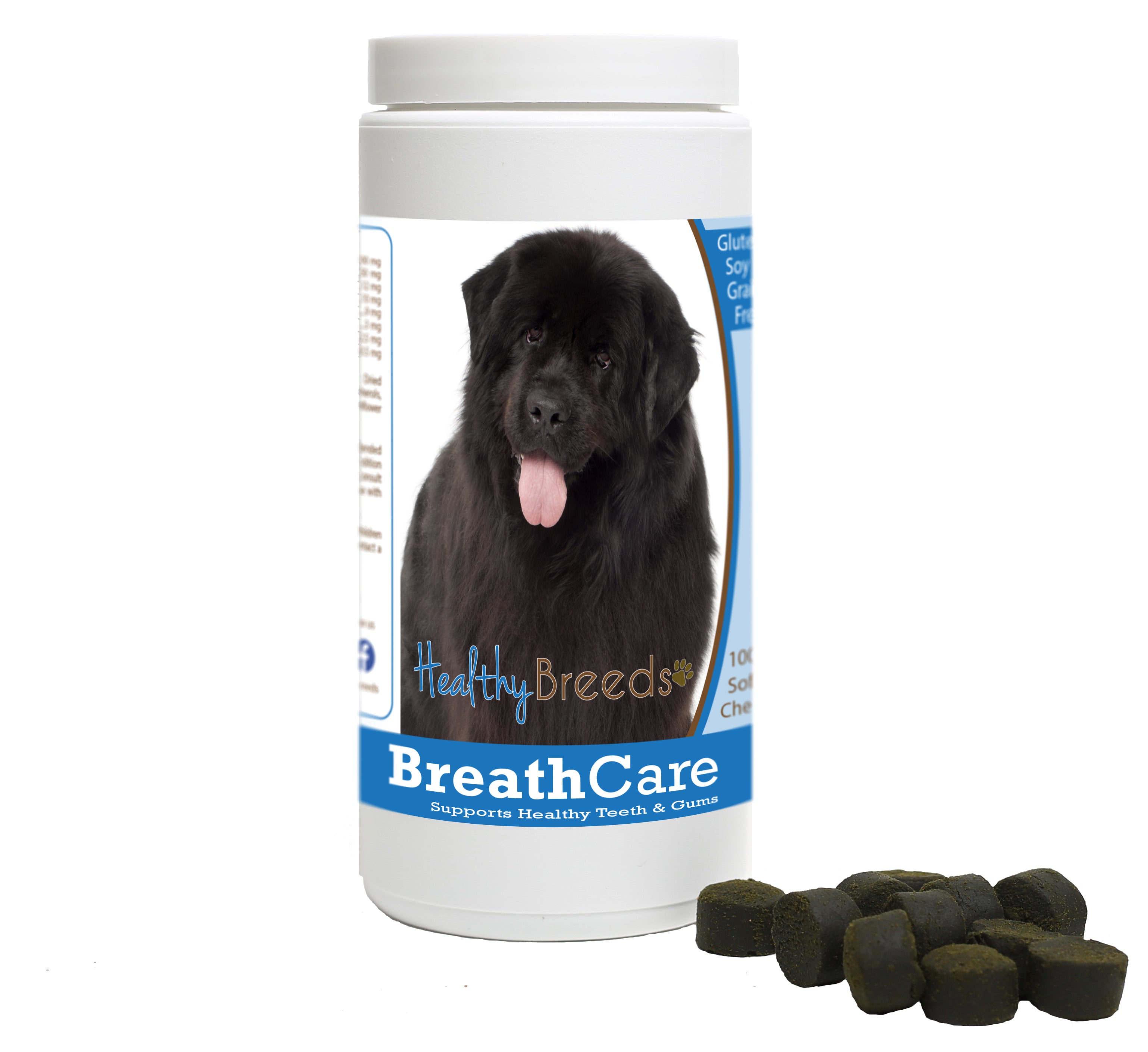 Newfoundland Breath Care Soft Chews for Dogs 60 Count