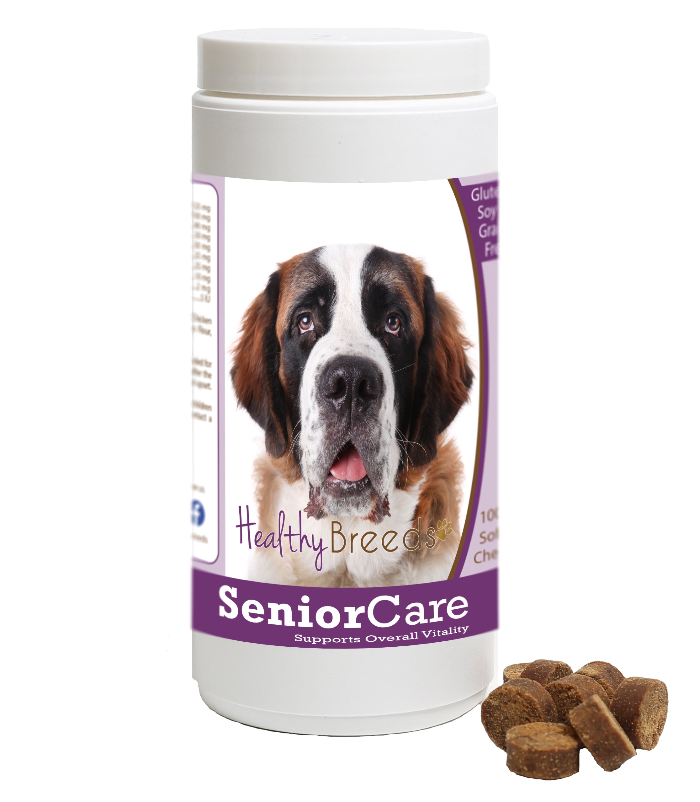Saint Bernard Senior Dog Care Soft Chews 100 Count