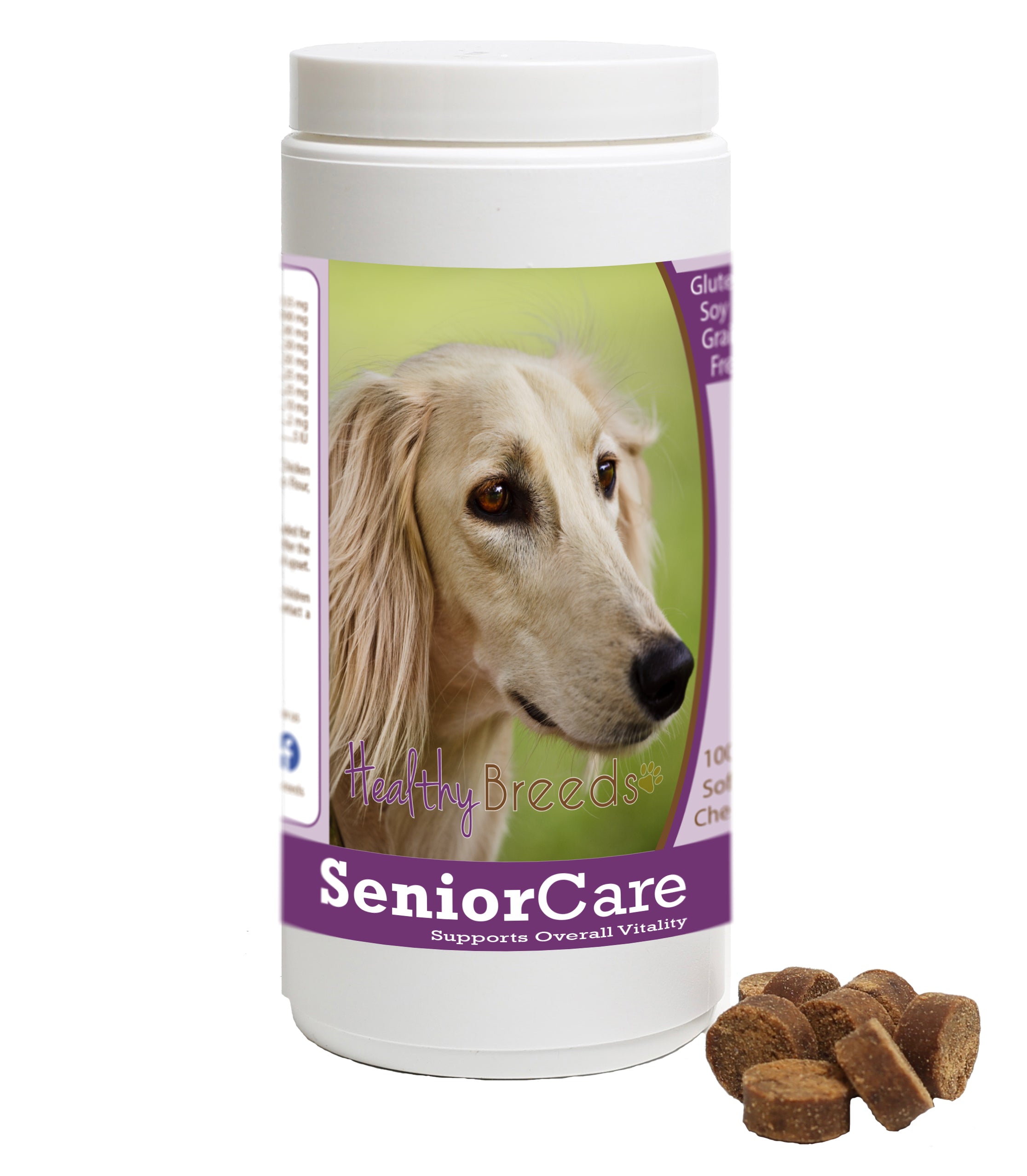 Saluki Senior Dog Care Soft Chews 100 Count