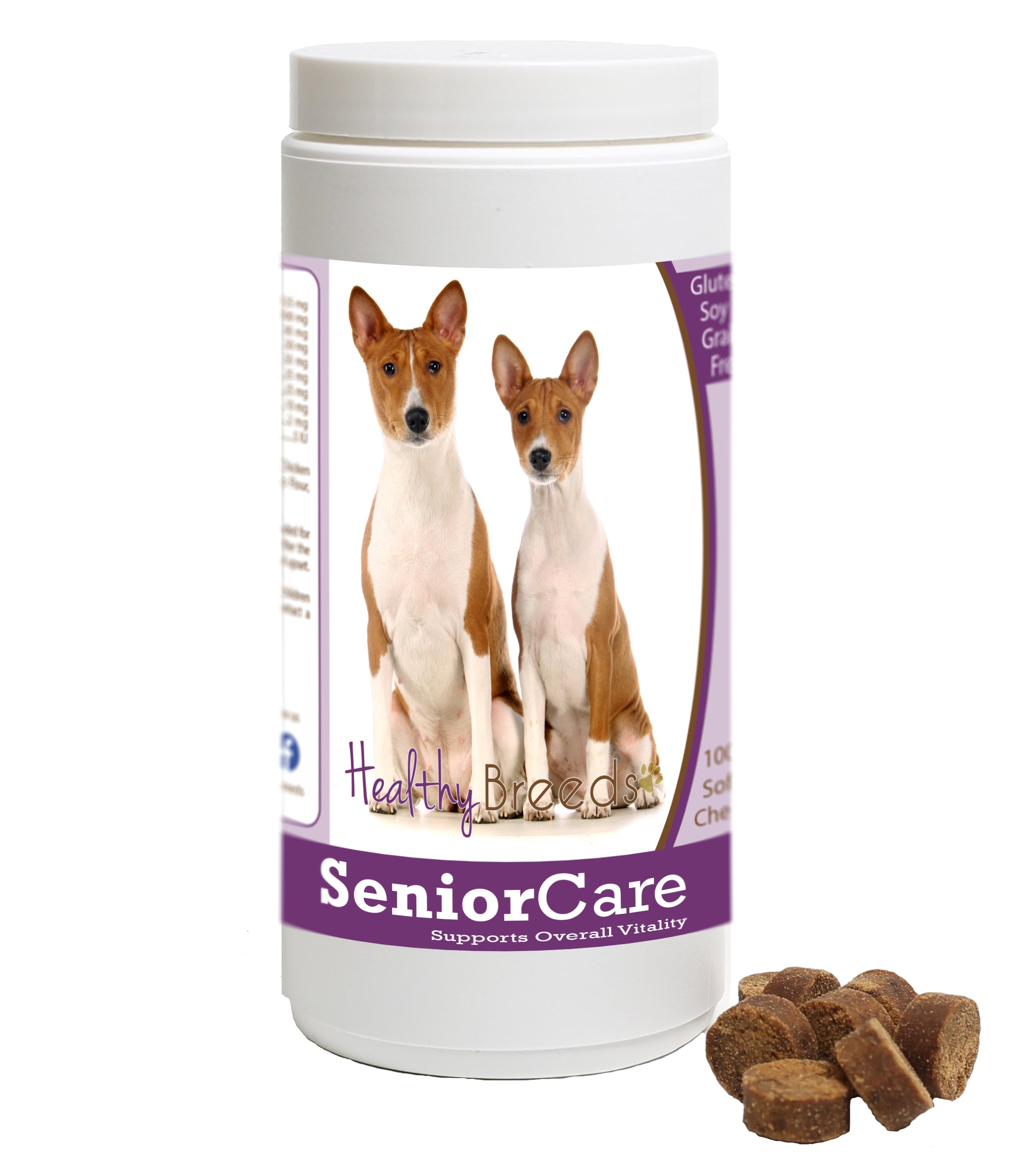Basenji Senior Dog Care Soft Chews 100 Count