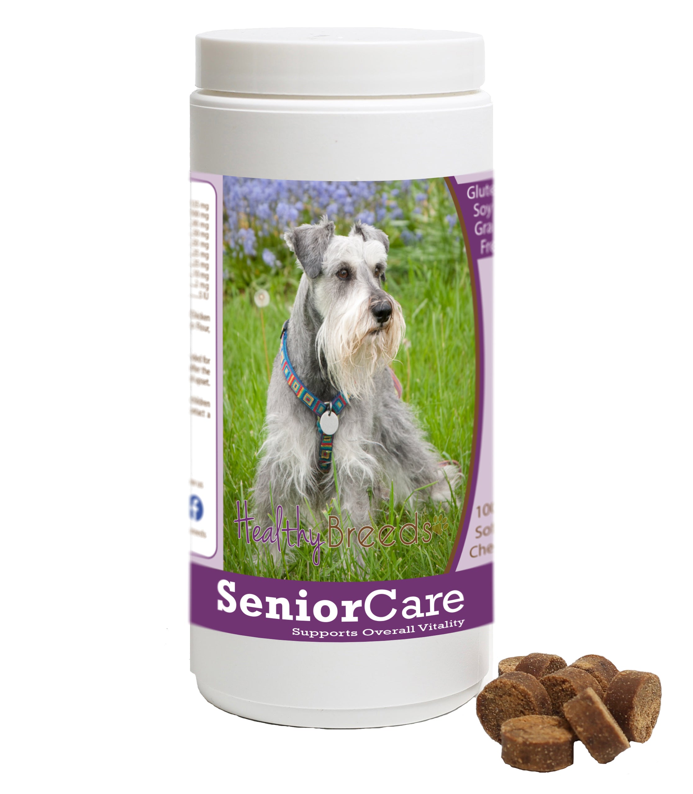 Miniature Schnauzer Senior Dog Care Soft Chews 100 Count