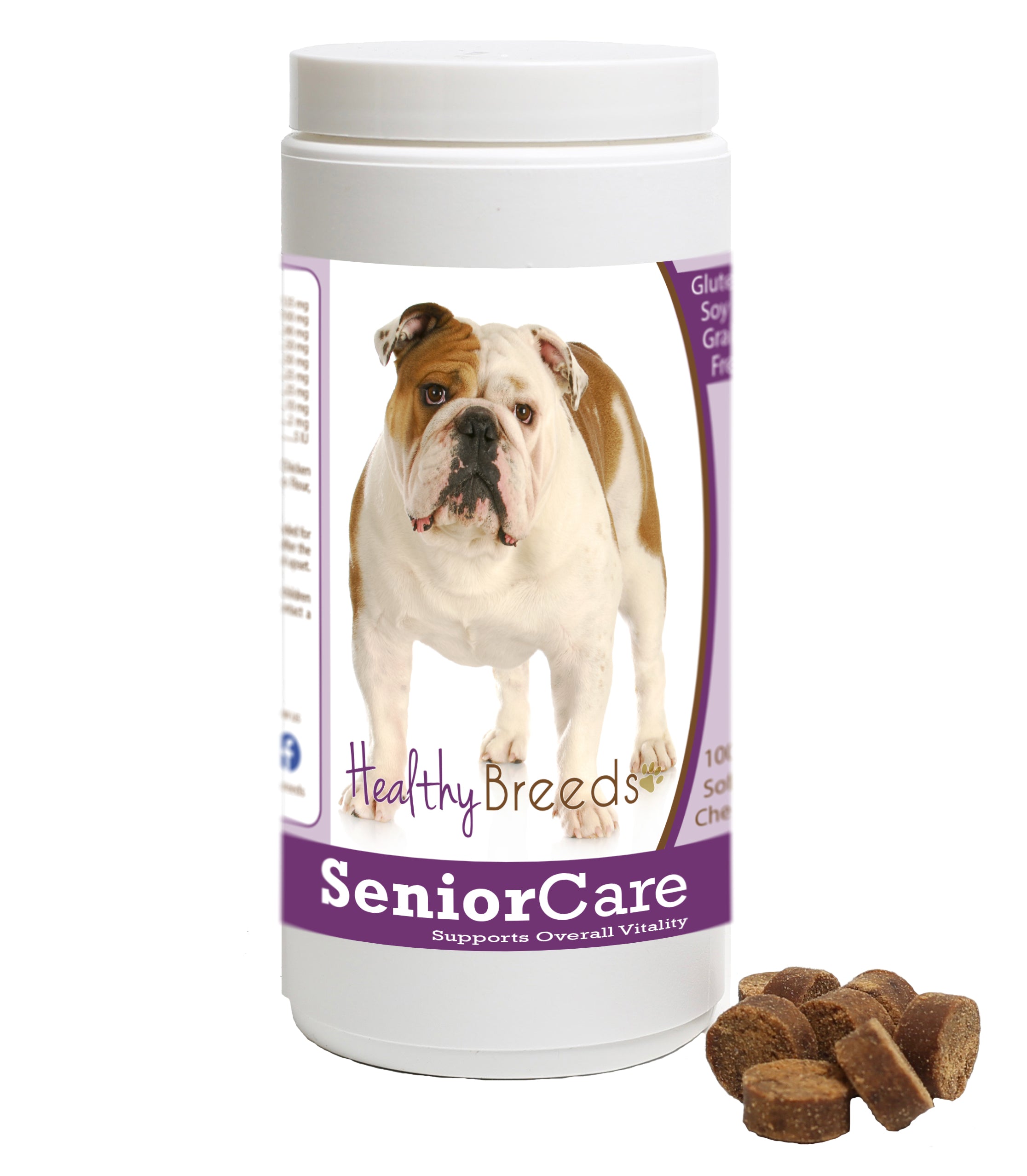 Bulldog Senior Dog Care Soft Chews 100 Count