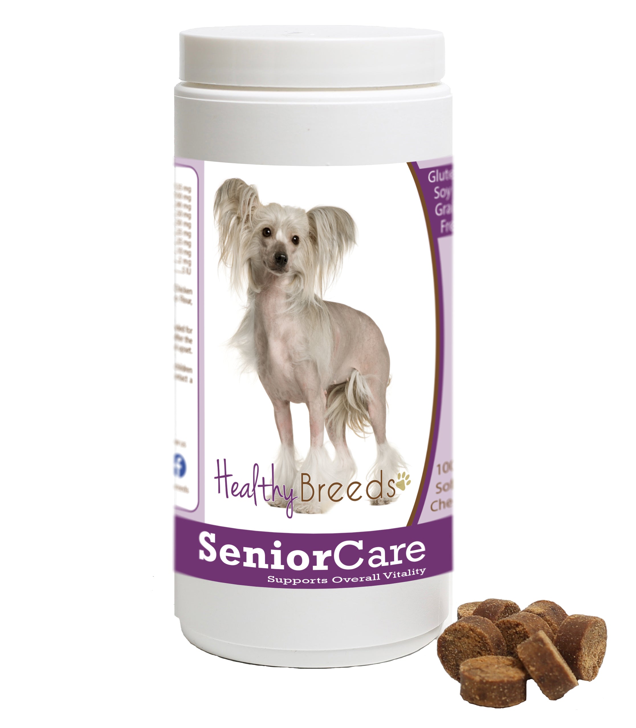 Chinese Crested Senior Dog Care Soft Chews 100 Count