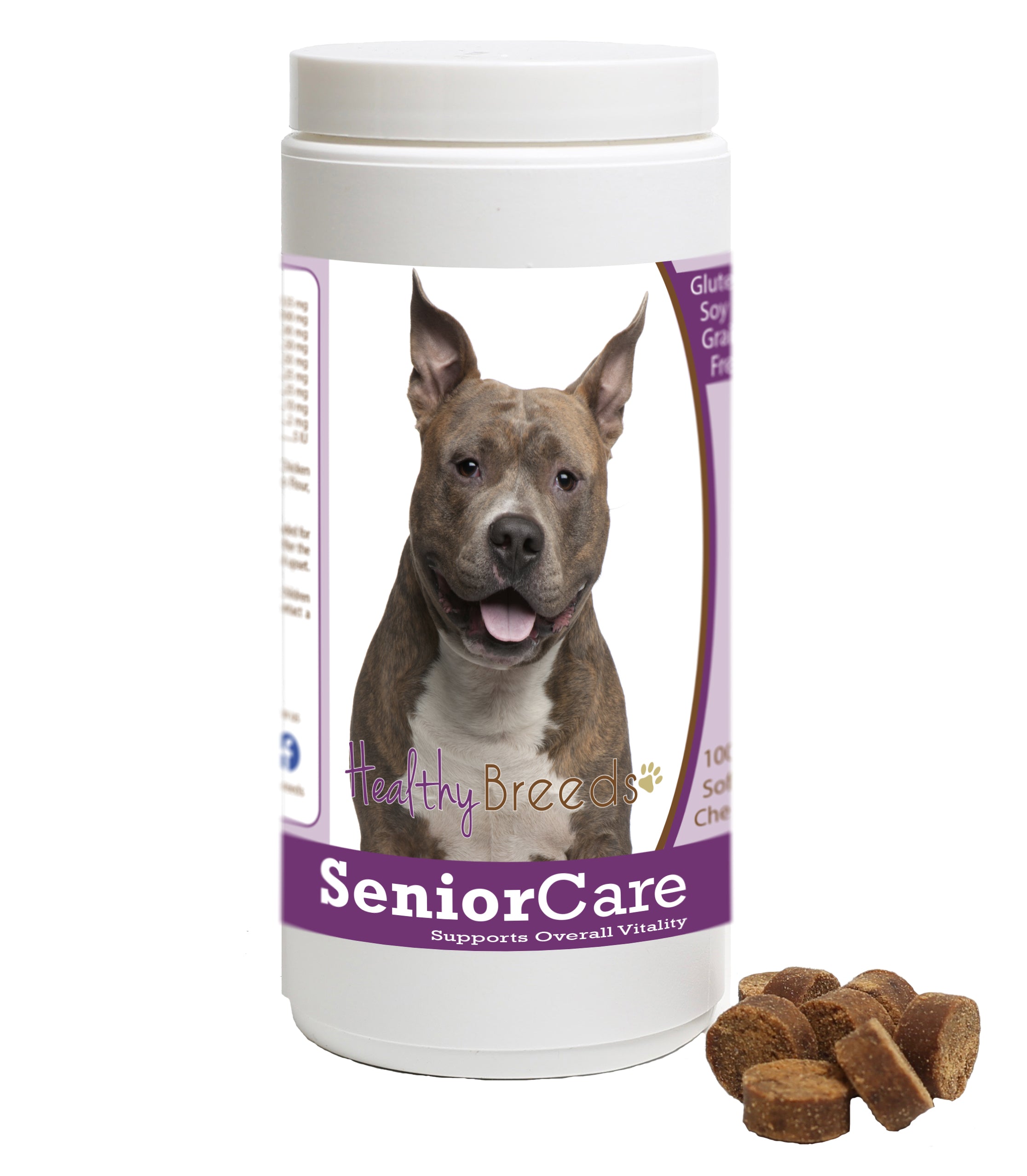 American Staffordshire Terrier Senior Dog Care Soft Chews 100 Count