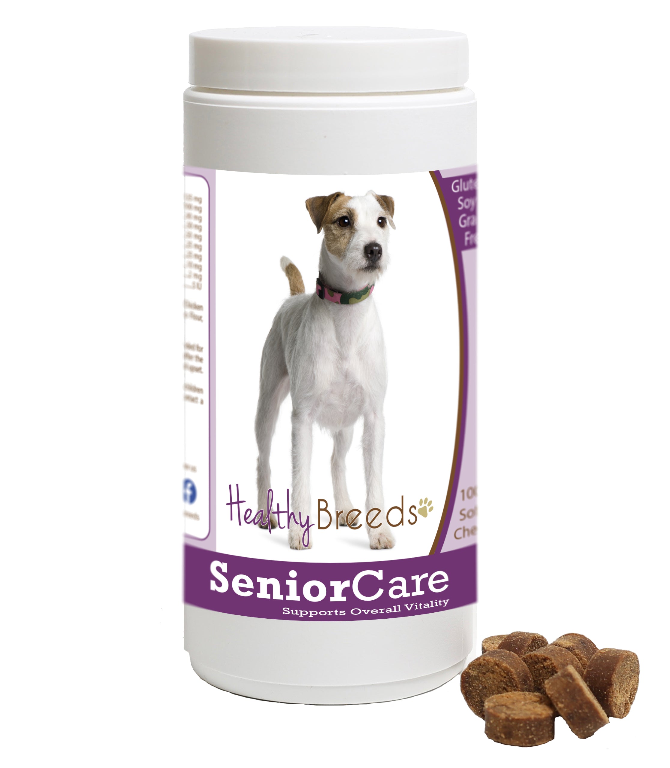 Parson Russell Terrier Senior Dog Care Soft Chews 100 Count