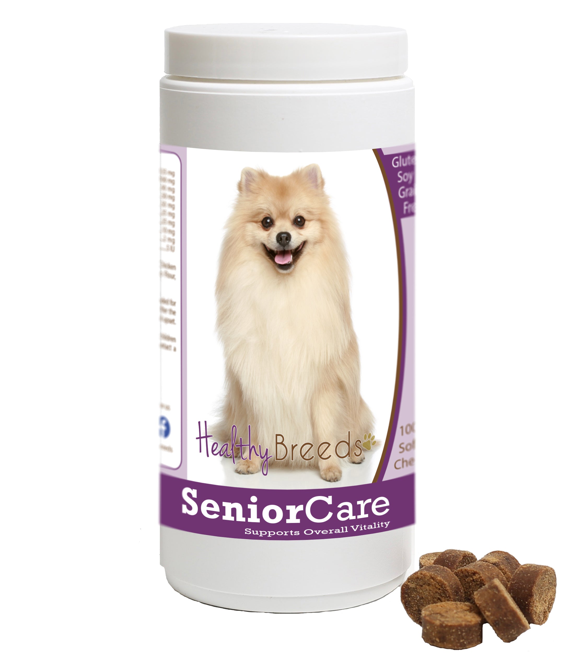 Pomeranian Senior Dog Care Soft Chews 100 Count