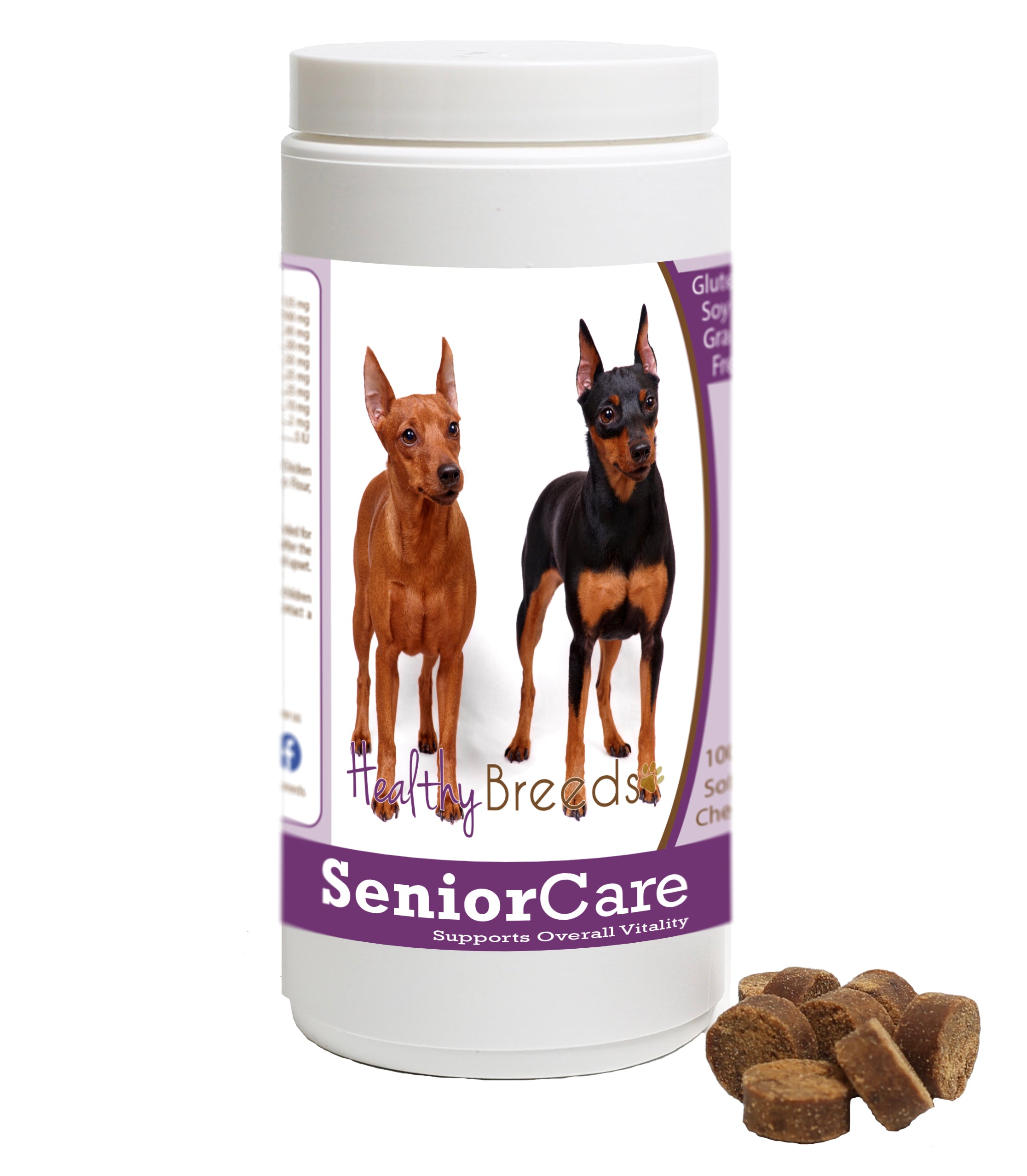 Miniature Pinscher Senior Dog Care Soft Chews 100 Count