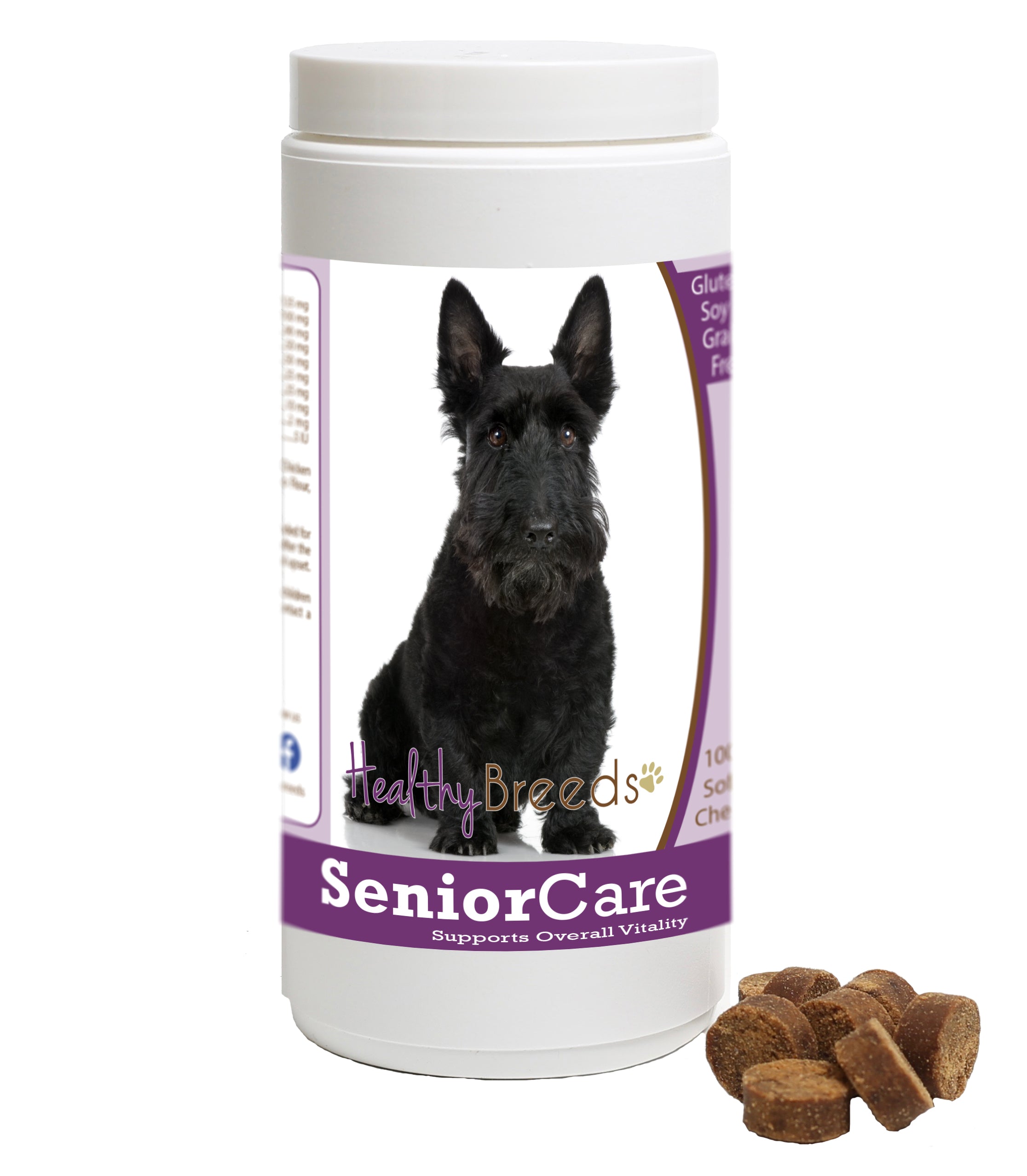 Scottish Terrier Senior Dog Care Soft Chews 100 Count