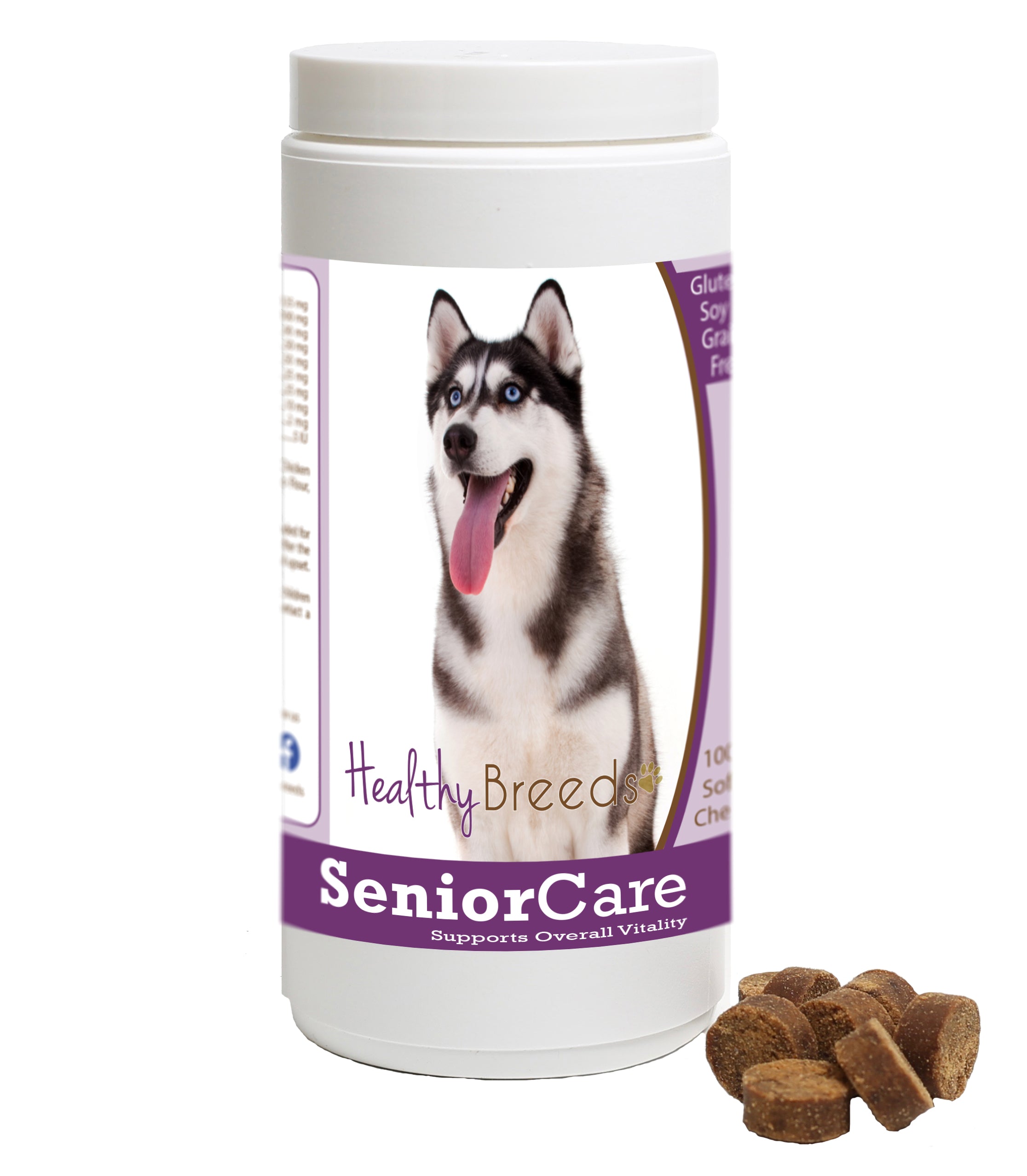 Siberian Husky Senior Dog Care Soft Chews 100 Count