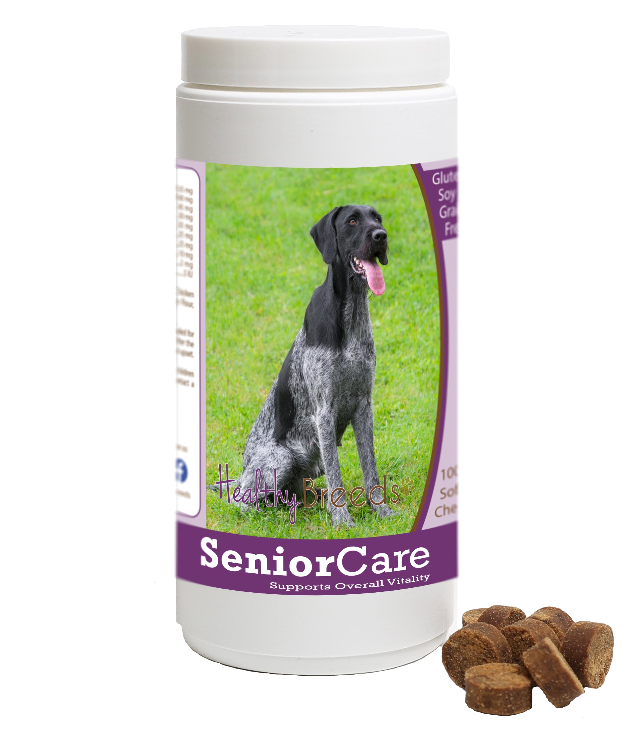 German Wirehaired Pointer Senior Dog Care Soft Chews 100 Count