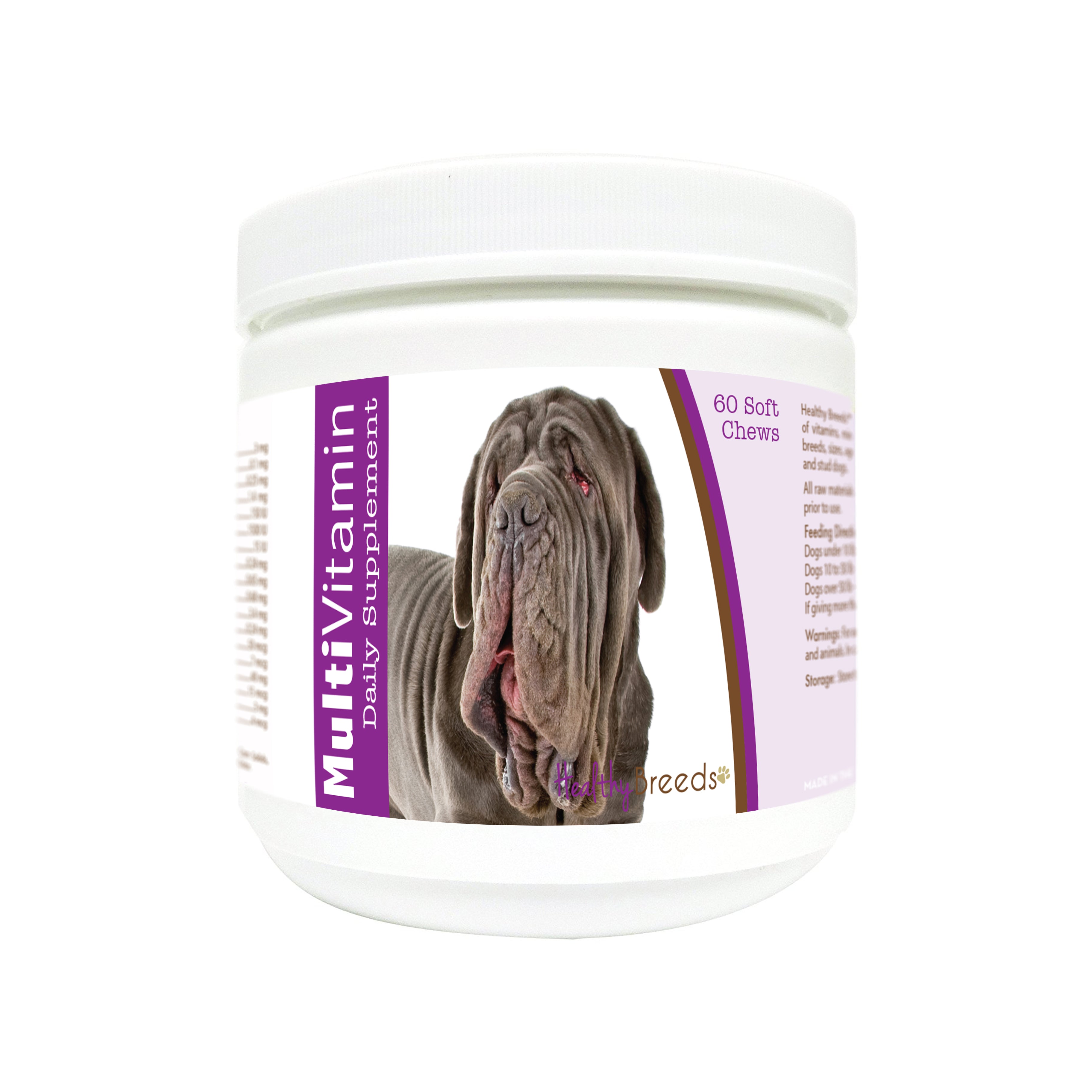 Neapolitan Mastiff Multi-Vitamin Soft Chews 60 Count