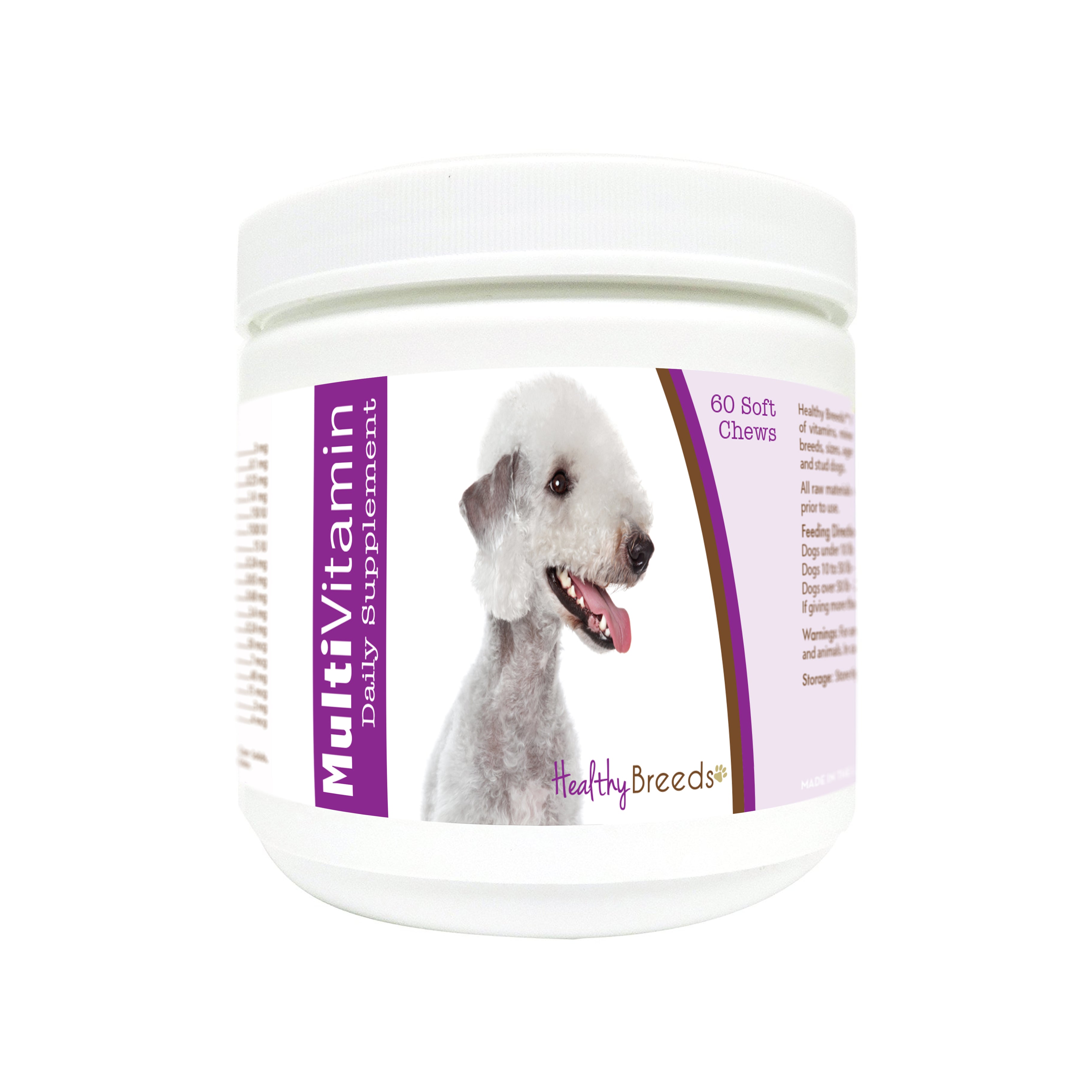 Bedlington Terrier Multi-Vitamin Soft Chews 60 Count