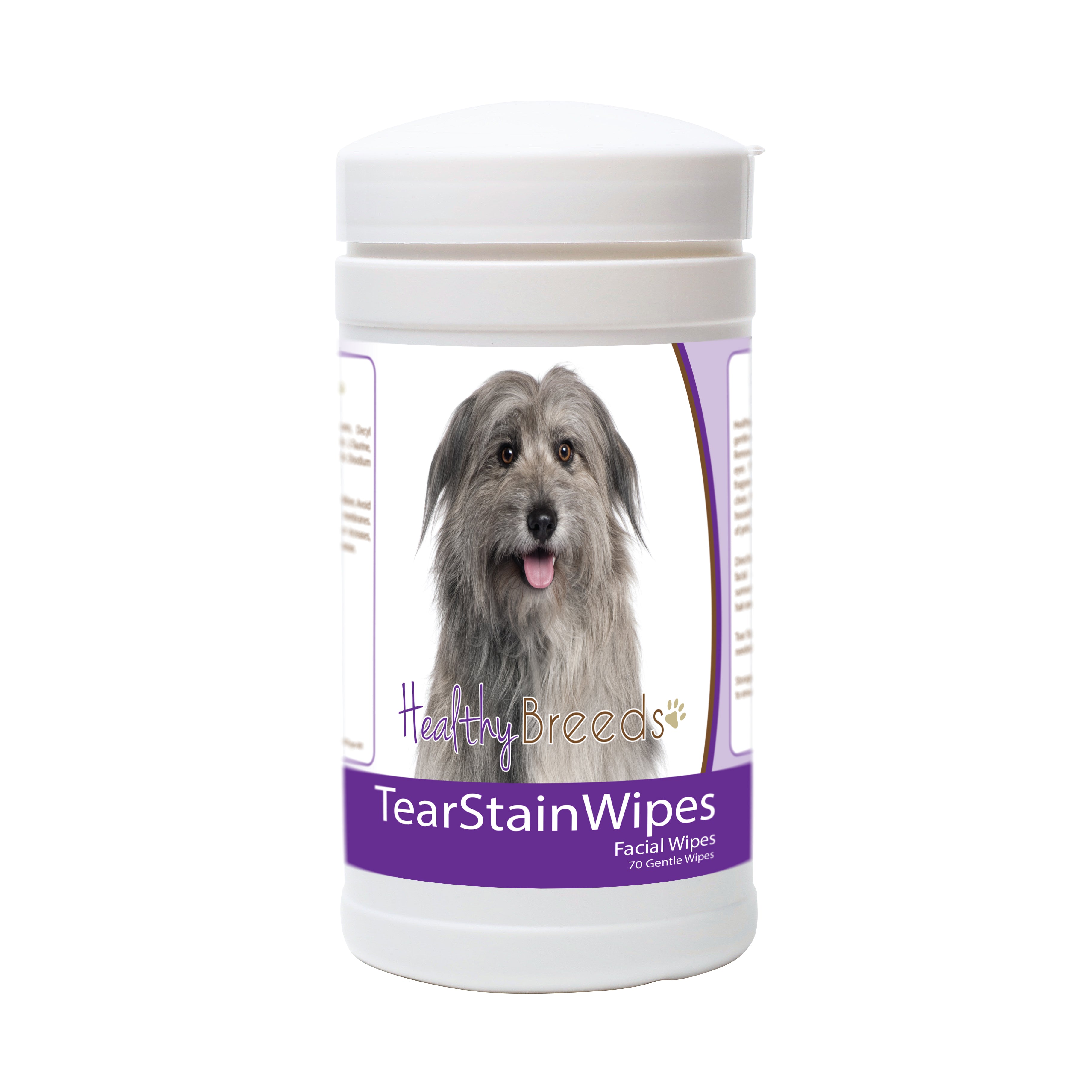 Pyrenean Shepherd Tear Stain Wipes 70 Count