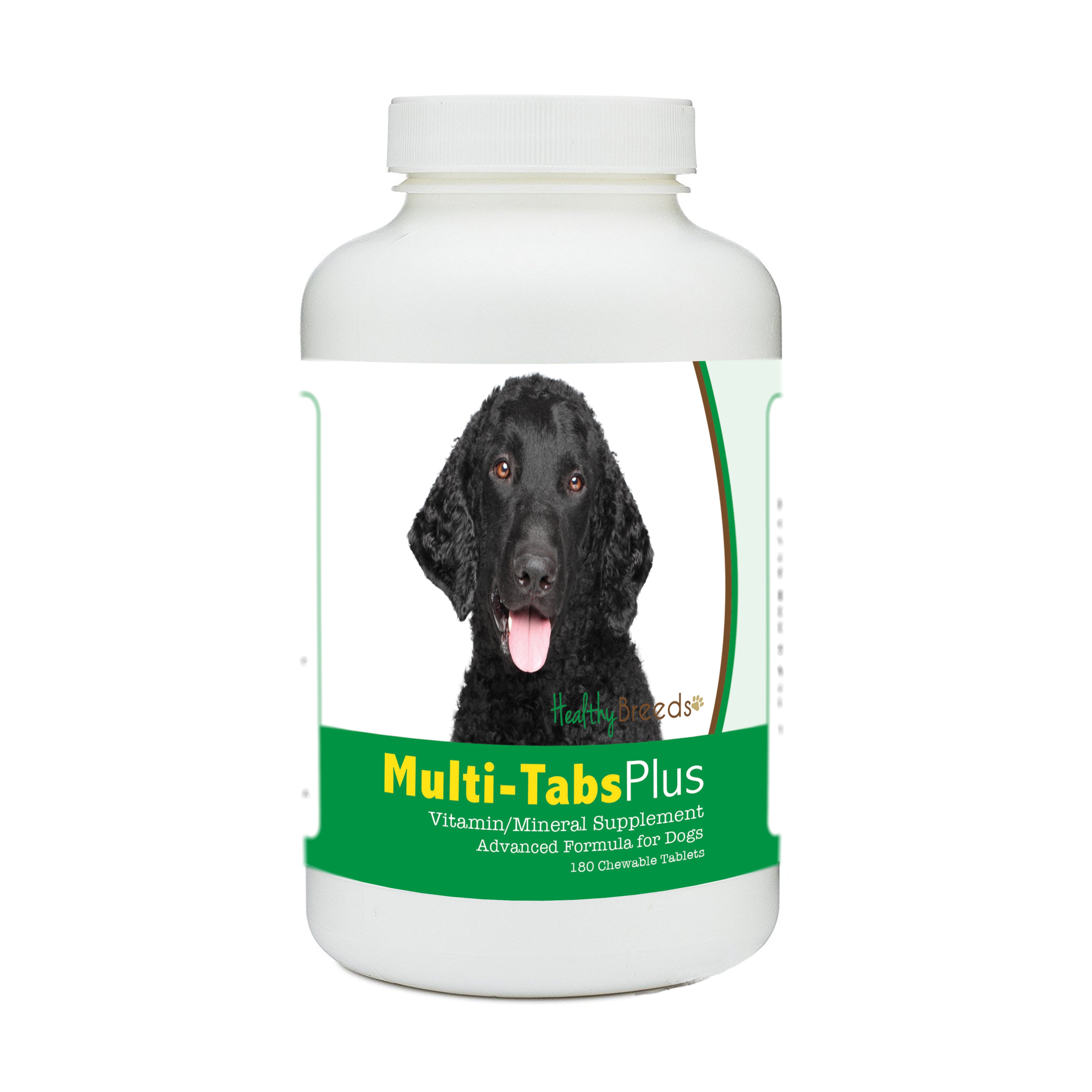 Curly-Coated Retriever Multi-Tabs Plus Chewable Tablets 180 Count