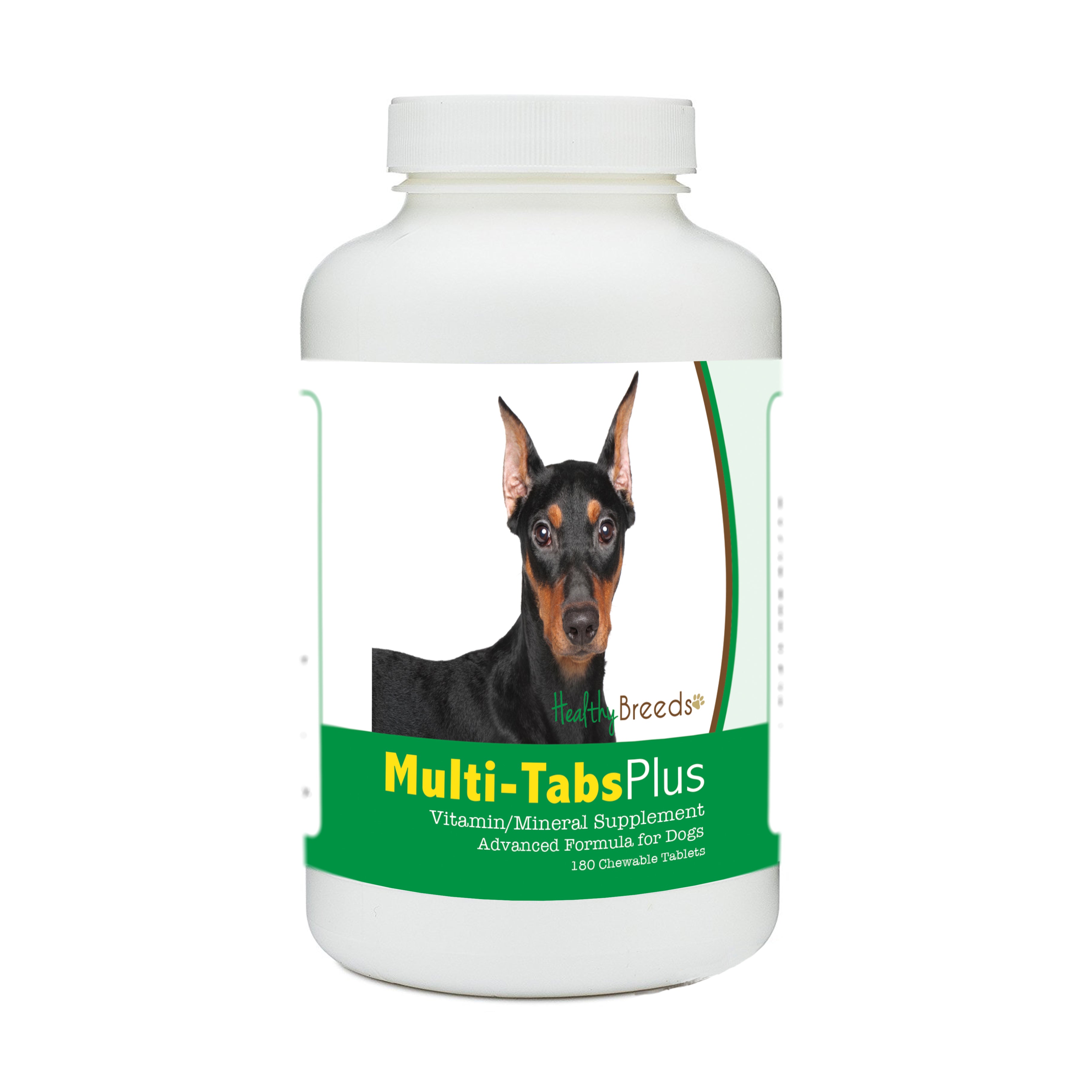 German Pinscher Multi-Tabs Plus Chewable Tablets 180 Count