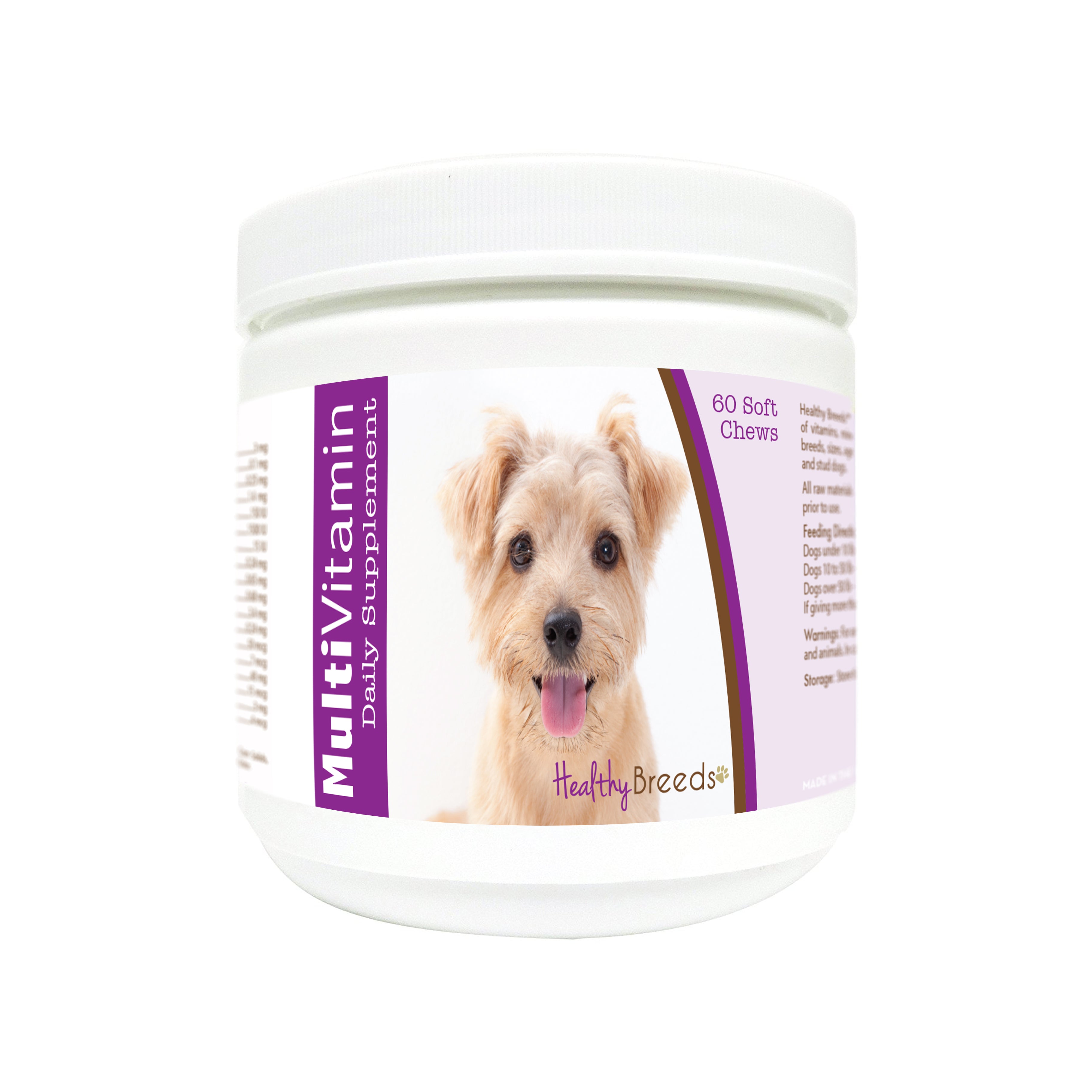 Norfolk Terrier Multi-Vitamin Soft Chews 60 Count