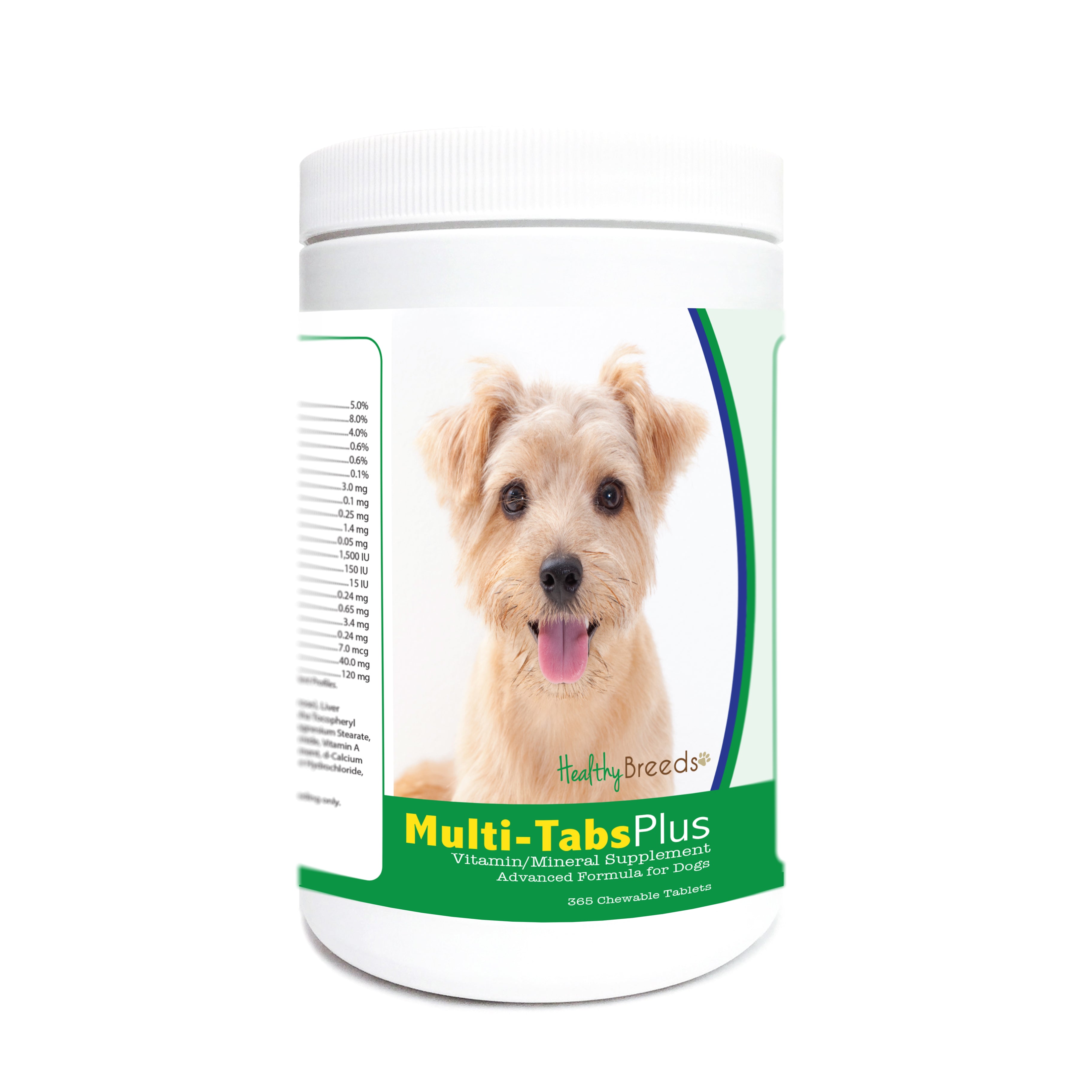 Norfolk Terrier Multi-Tabs Plus Chewable Tablets 365 Count