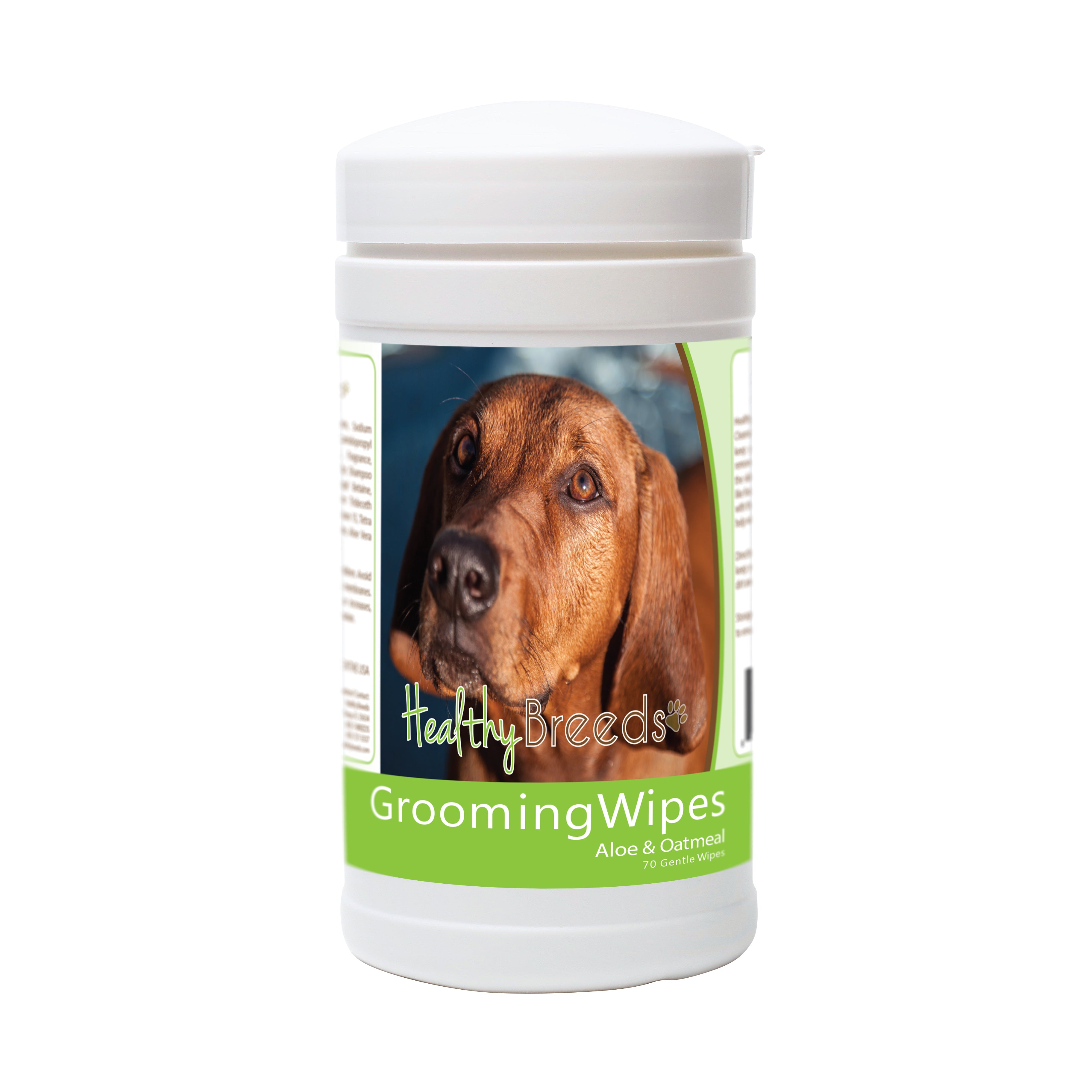 Redbone Coonhound Grooming Wipes 70 Count