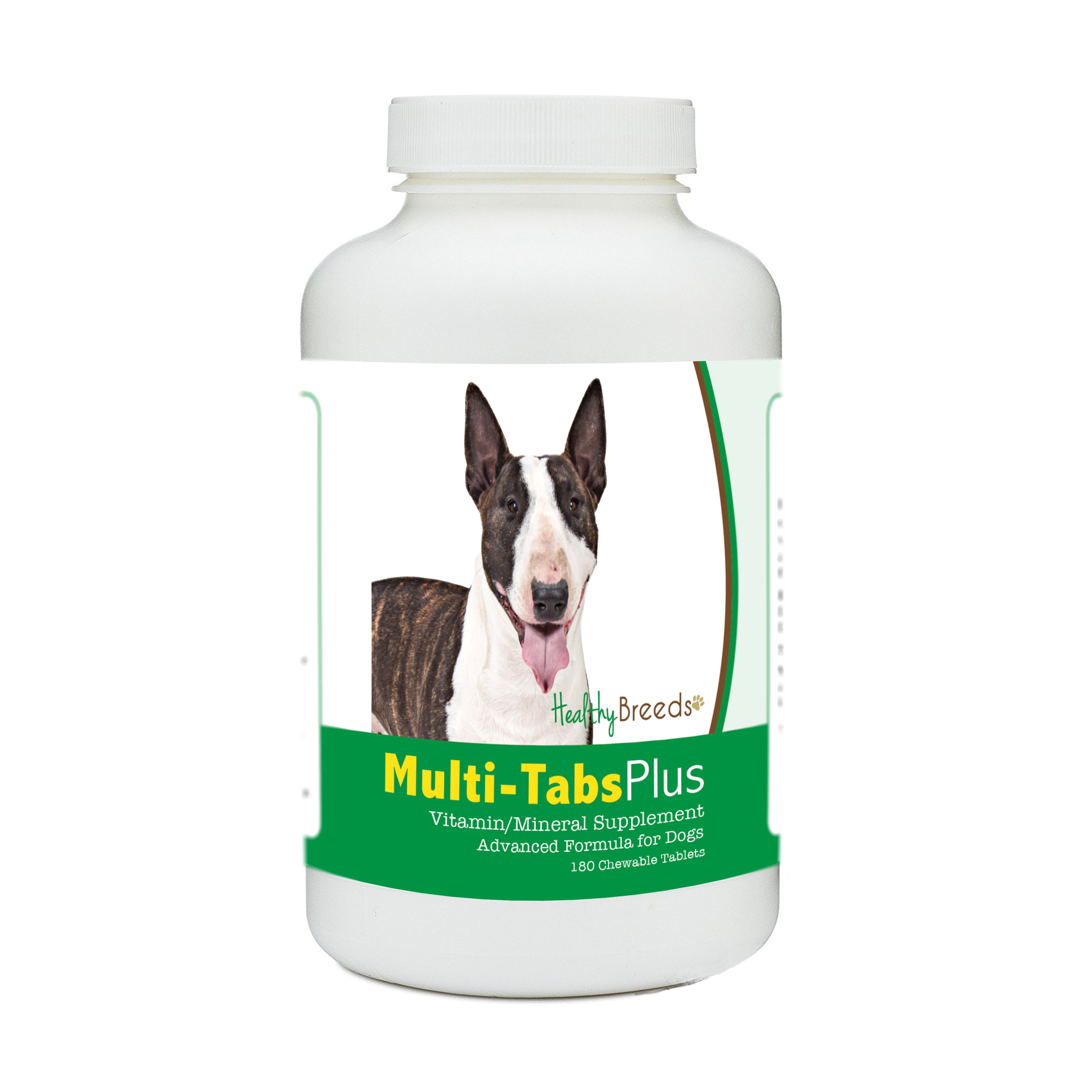 Miniature Bull Terrier Multi-Tabs Plus Chewable Tablets 180 Count