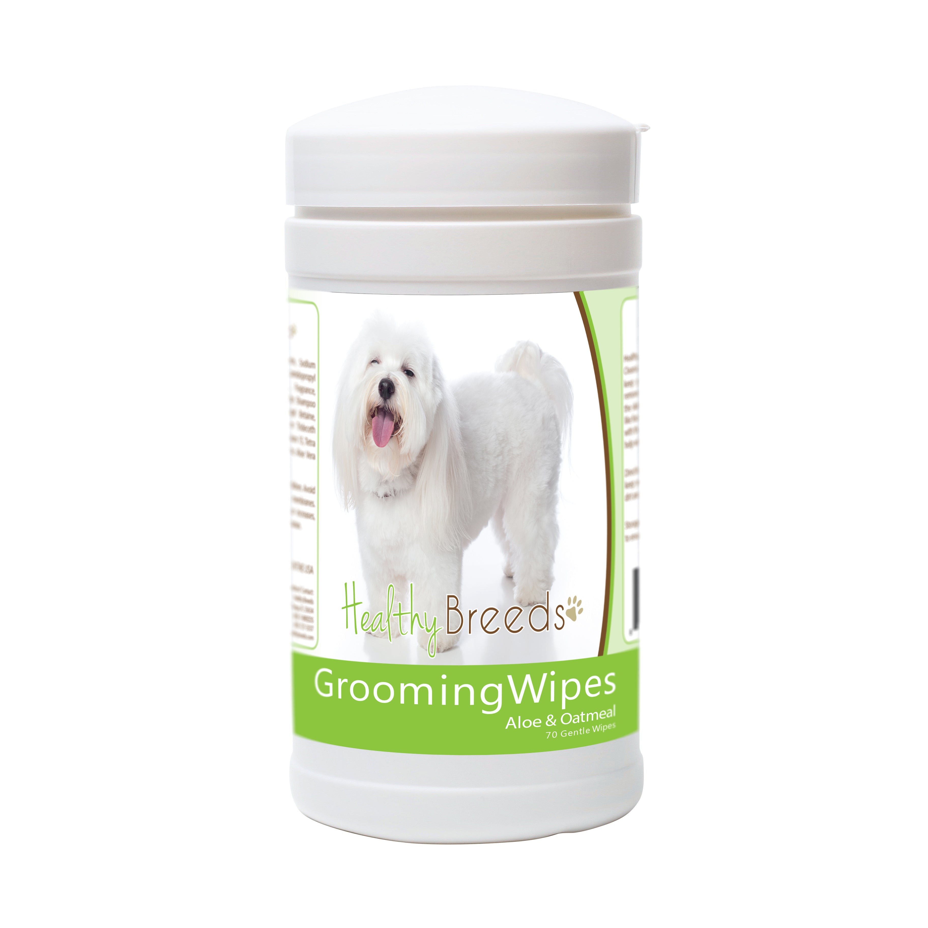 Coton de Tulear Grooming Wipes 70 Count