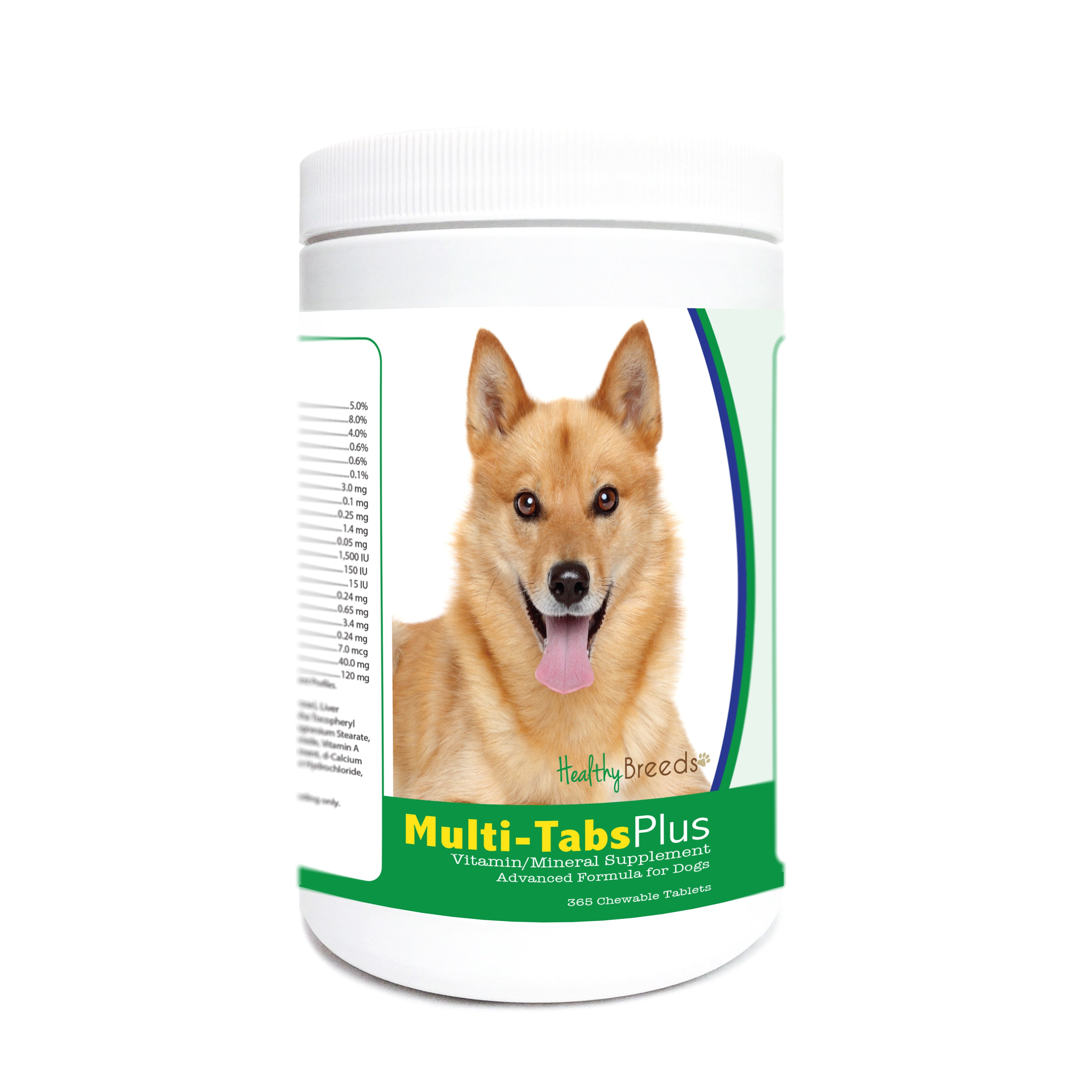 Finnish Spitz Multi-Tabs Plus Chewable Tablets 365 Count