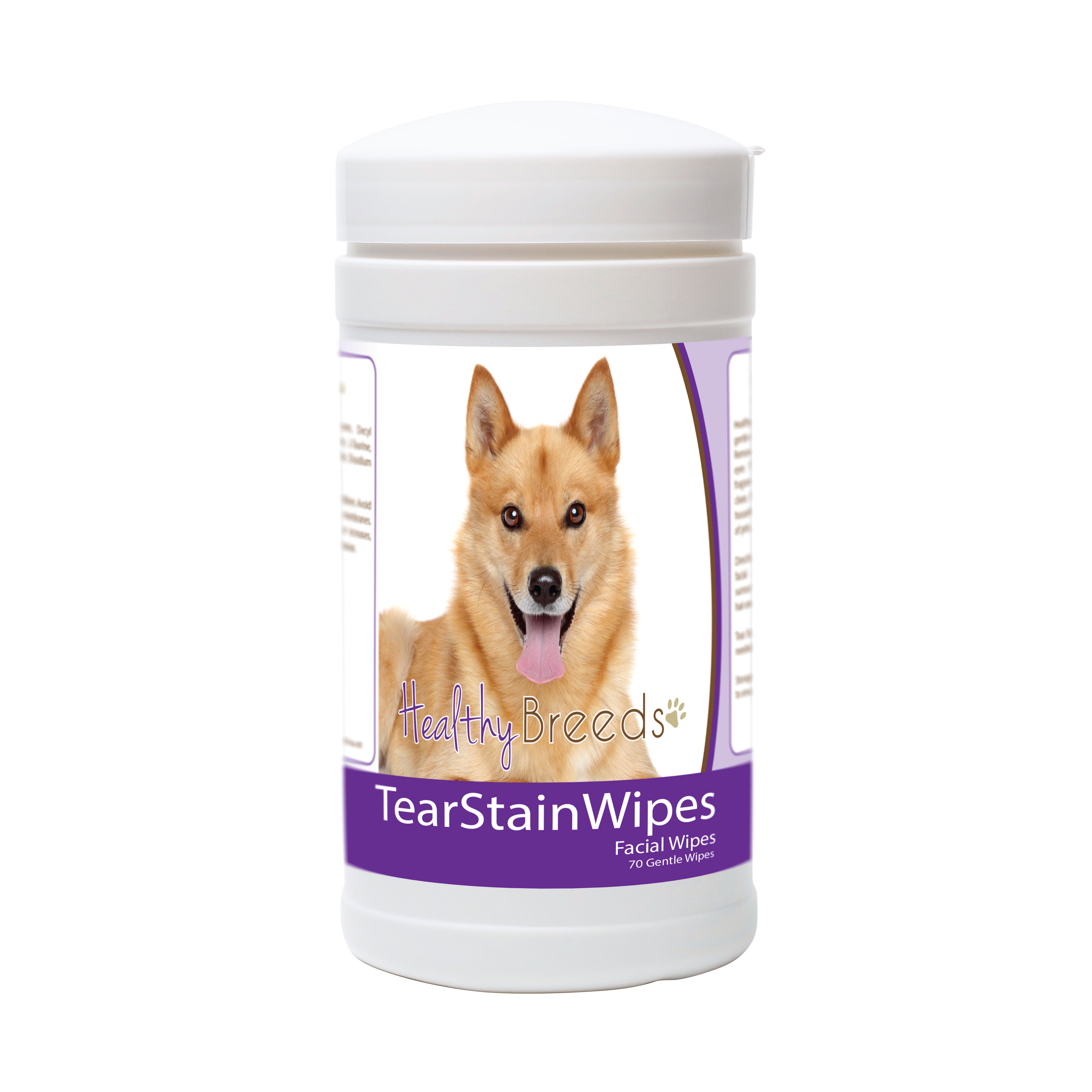 Finnish Spitz Tear Stain Wipes 70 Count