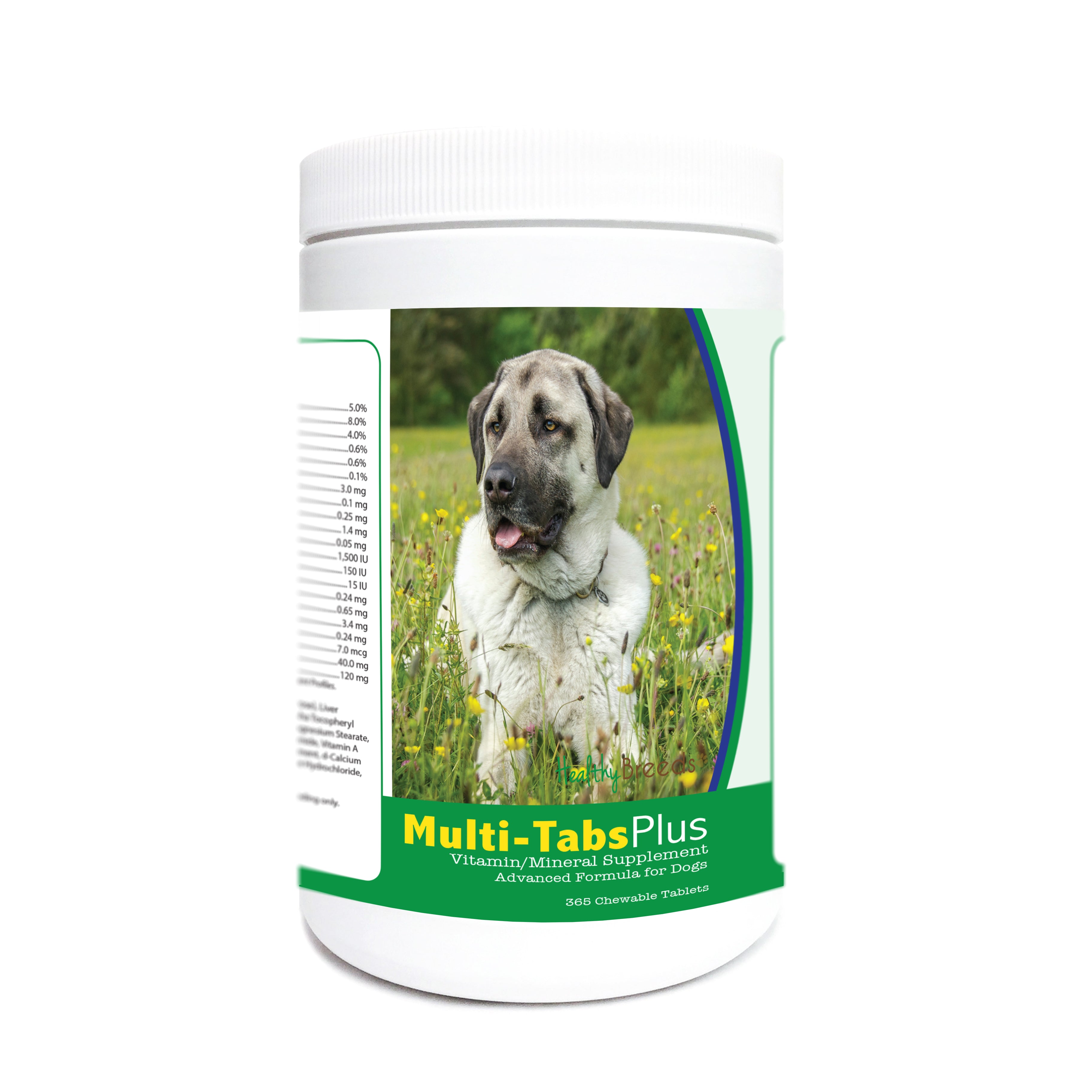 Anatolian Shepherd Dog Multi-Tabs Plus Chewable Tablets 365 Count