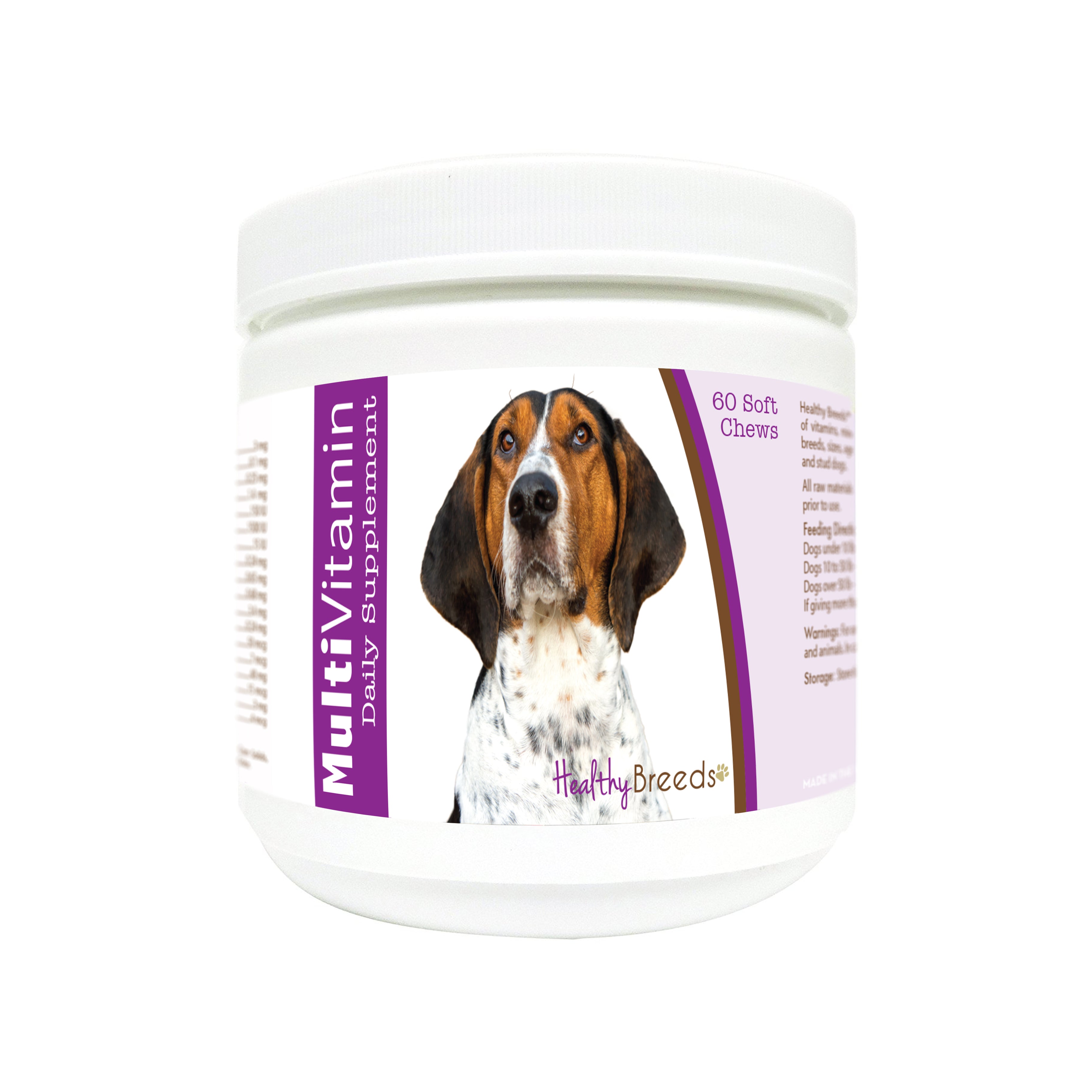 Treeing Walker Coonhound Multi-Vitamin Soft Chews 60 Count