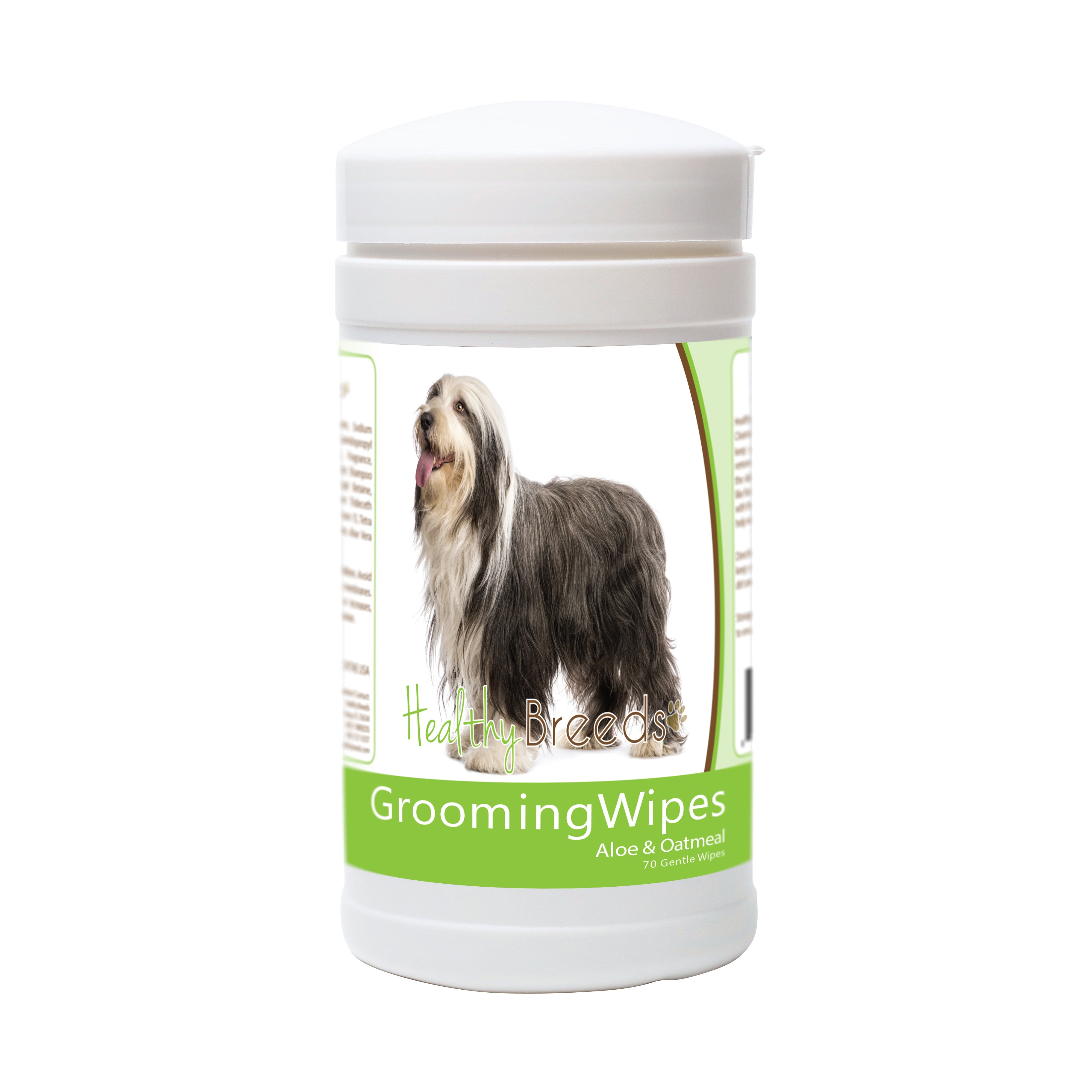 Bearded Collie Grooming Wipes 70 Count