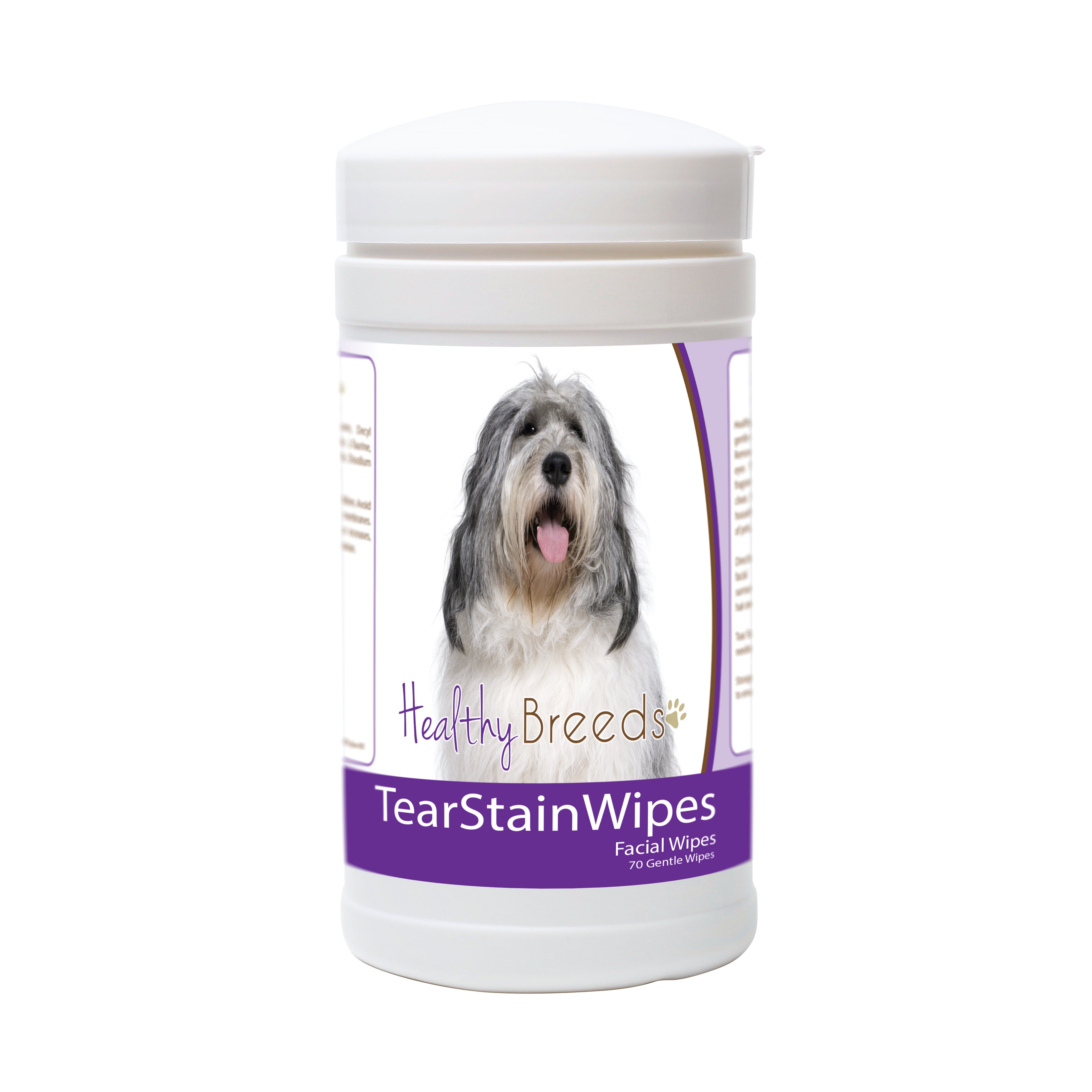 Polish Lowland Sheepdog Tear Stain Wipes 70 Count