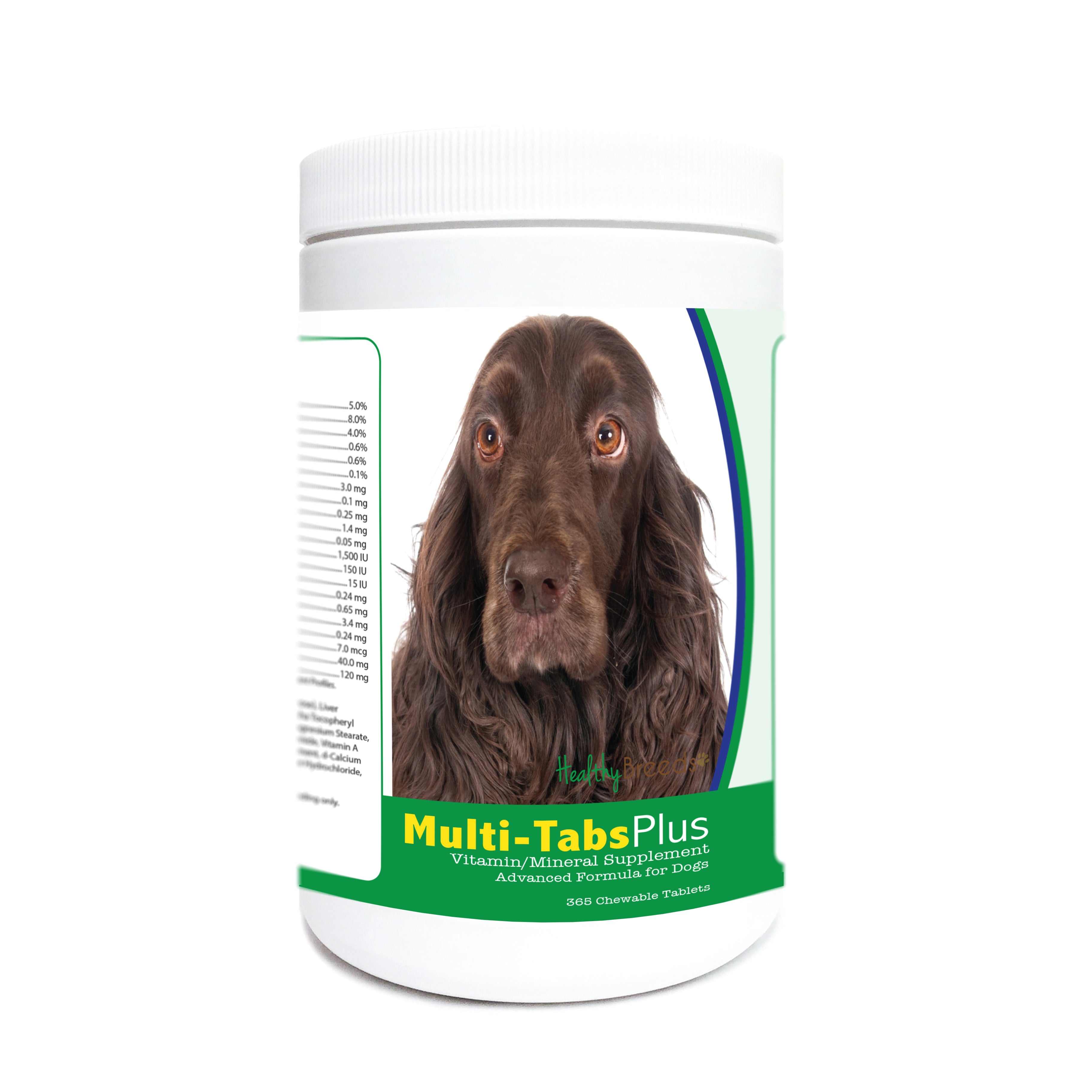 Field Spaniel Multi-Tabs Plus Chewable Tablets 365 Count