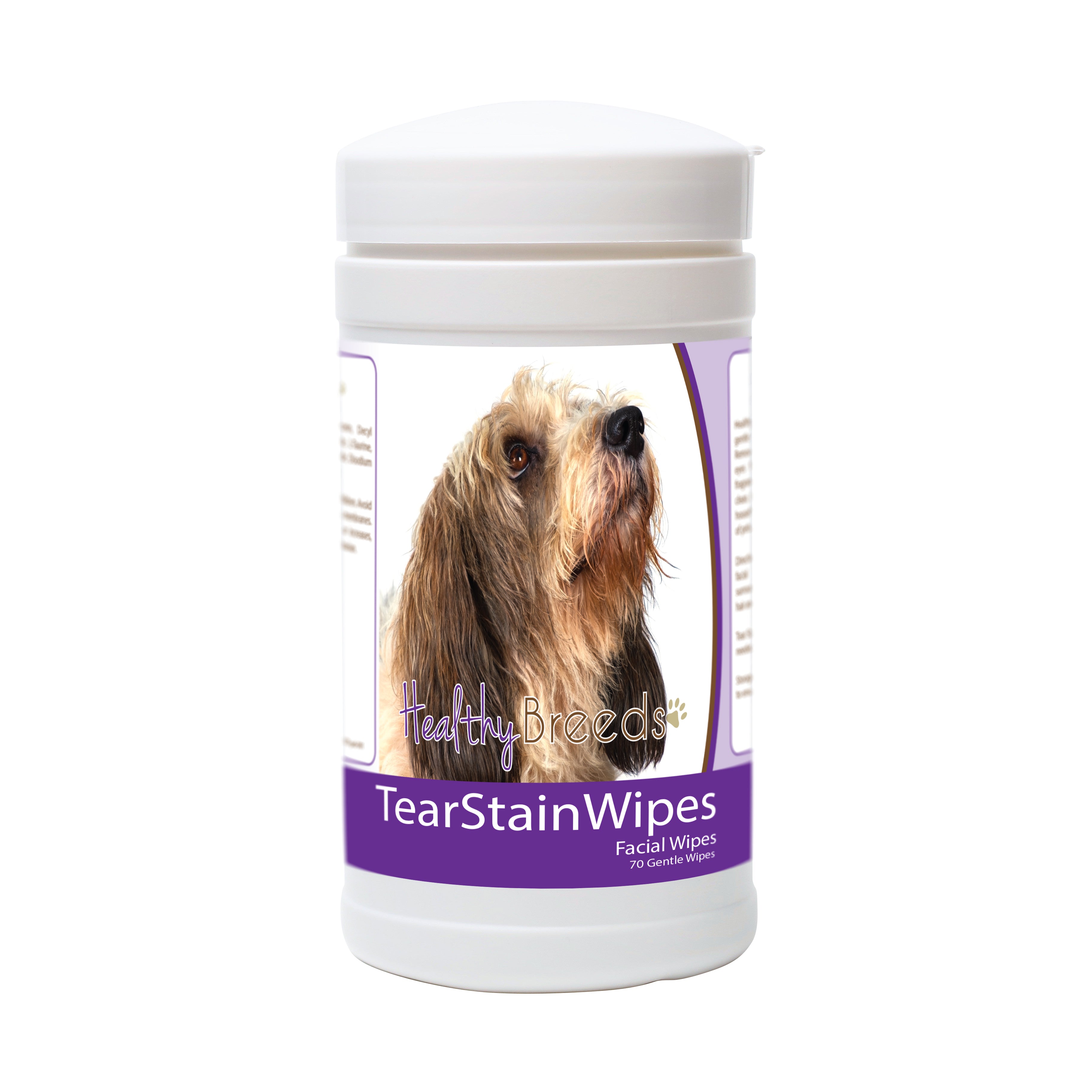 Petits Bassets Griffons Vendeen Tear Stain Wipes 70 Count