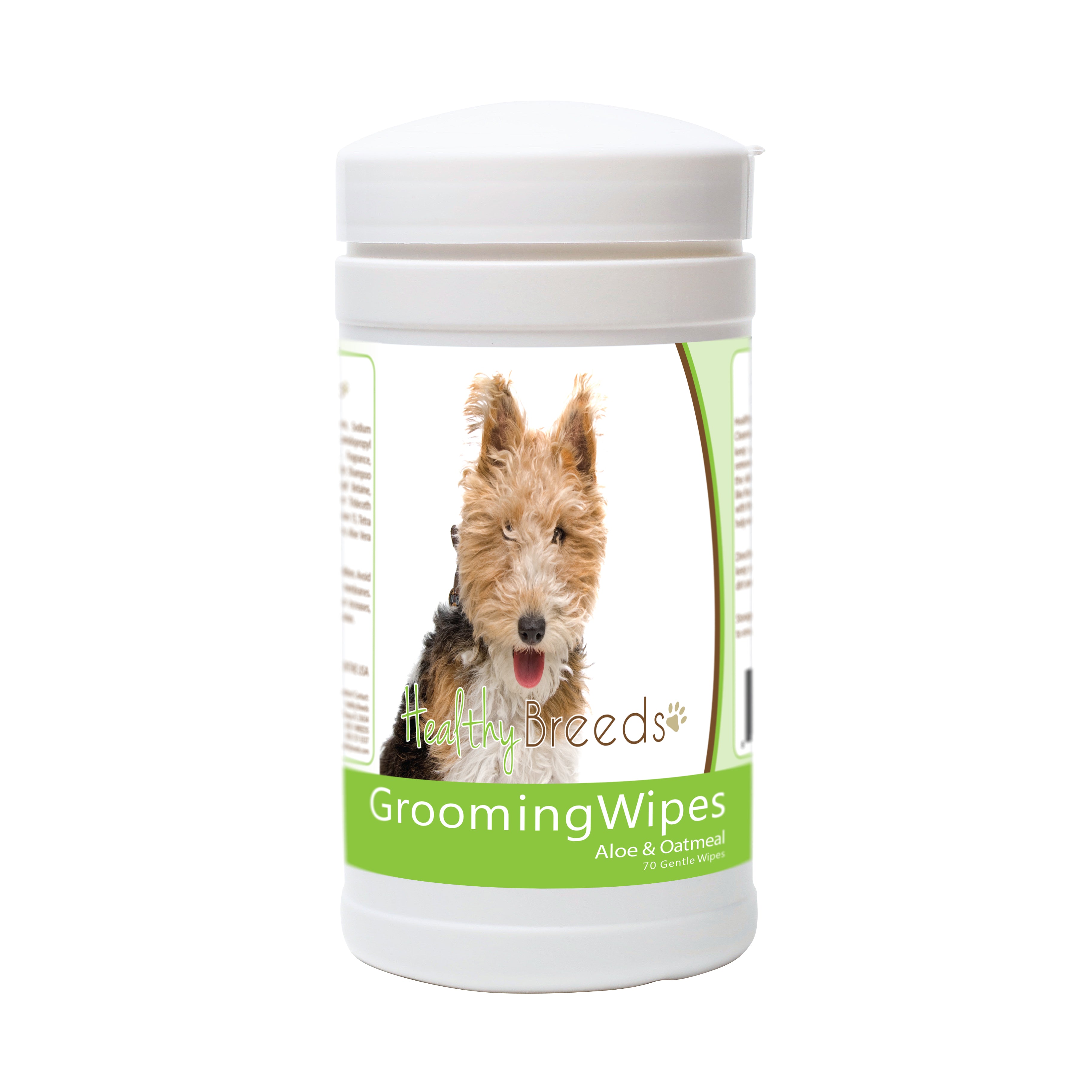 Wire Fox Terrier Grooming Wipes 70 Count