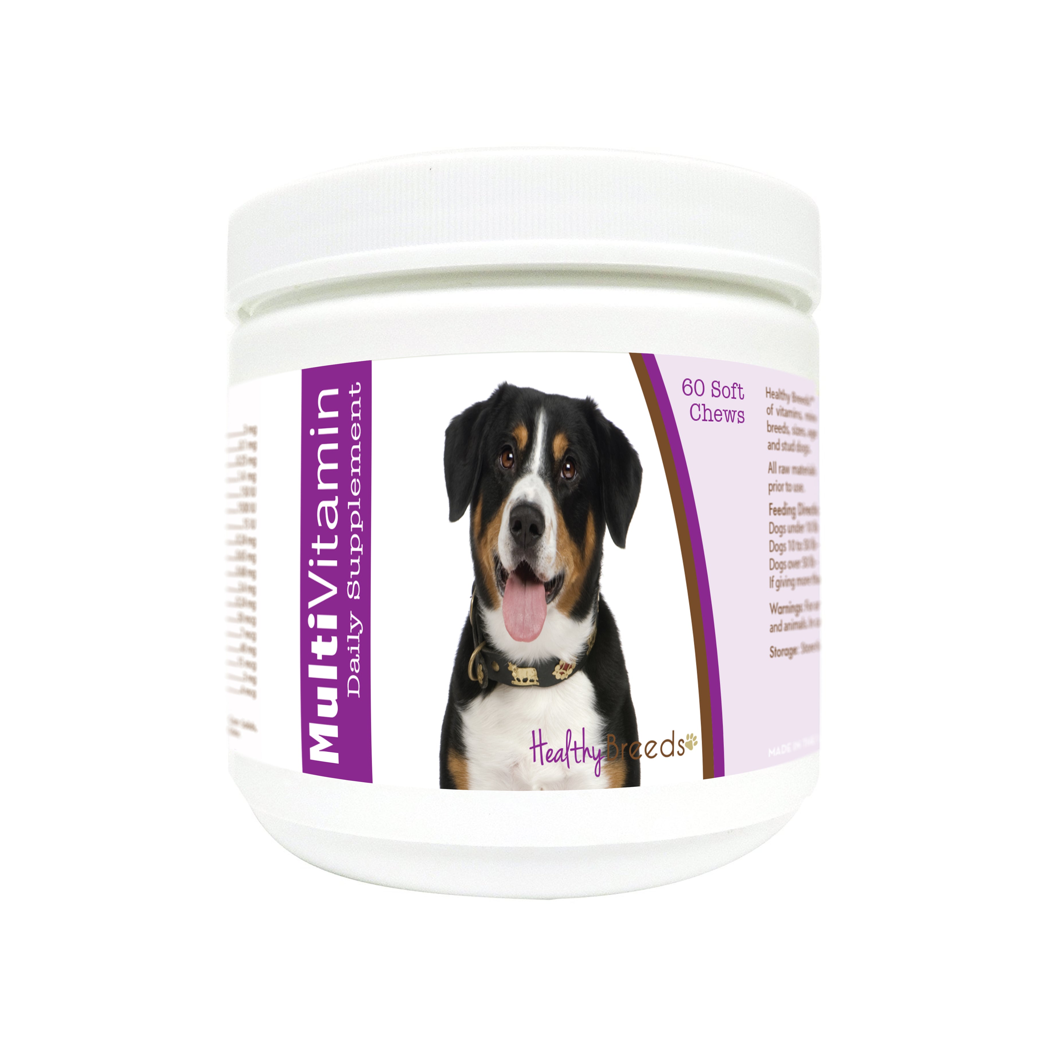 Entlebucher Mountain Dog Multi-Vitamin Soft Chews 60 Count