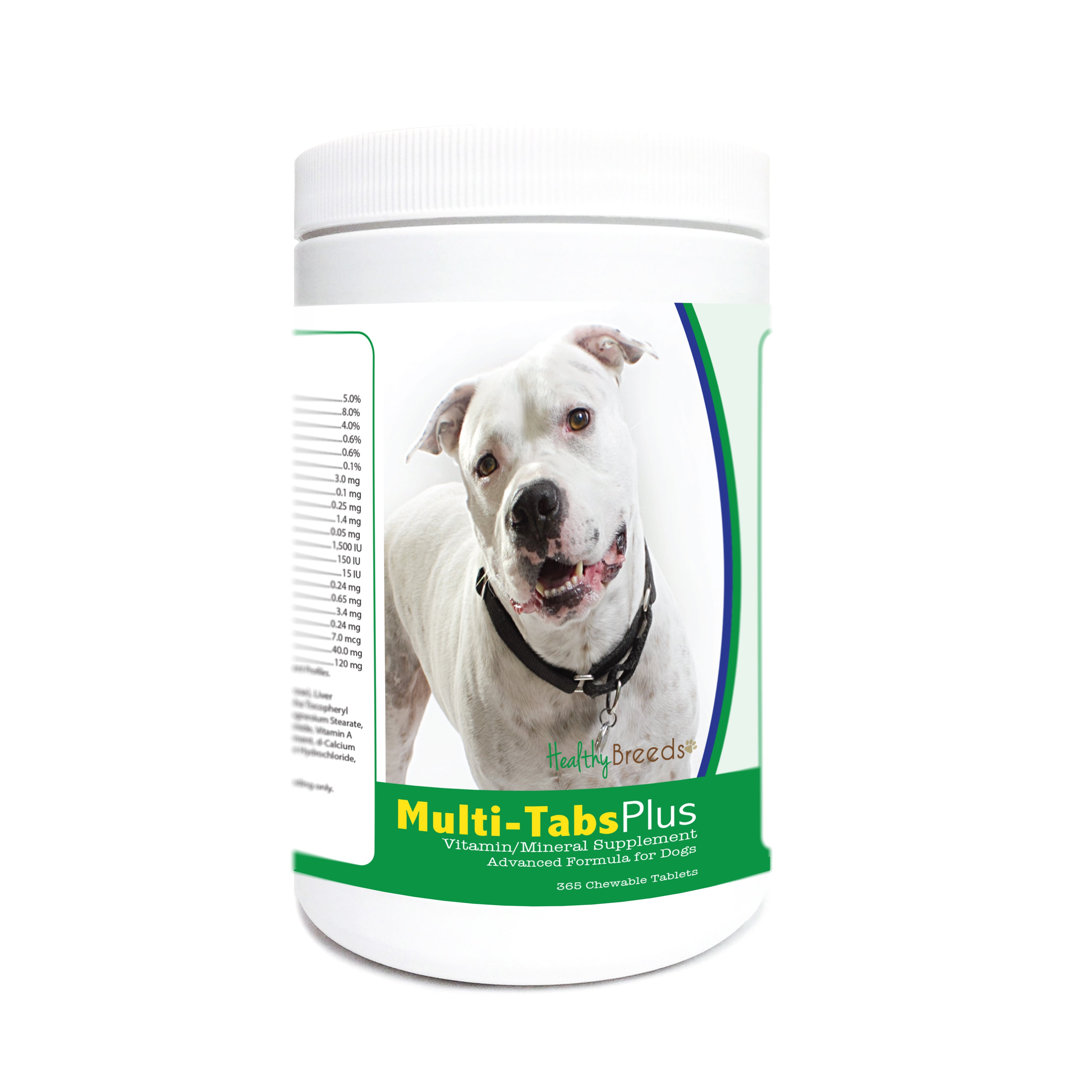 Pit Bull Multi-Tabs Plus Chewable Tablets 365 Count