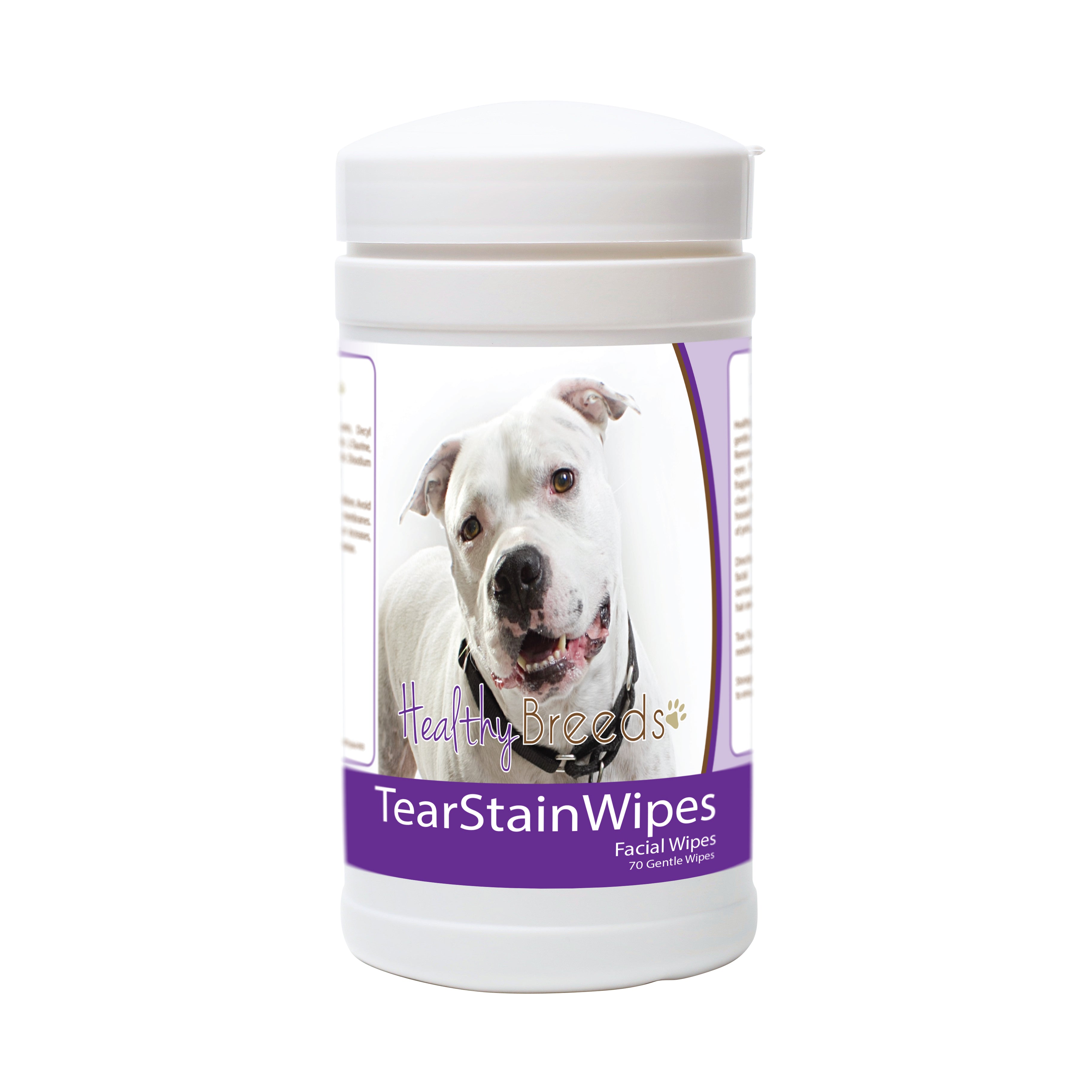 Pit Bull Tear Stain Wipes 70 Count