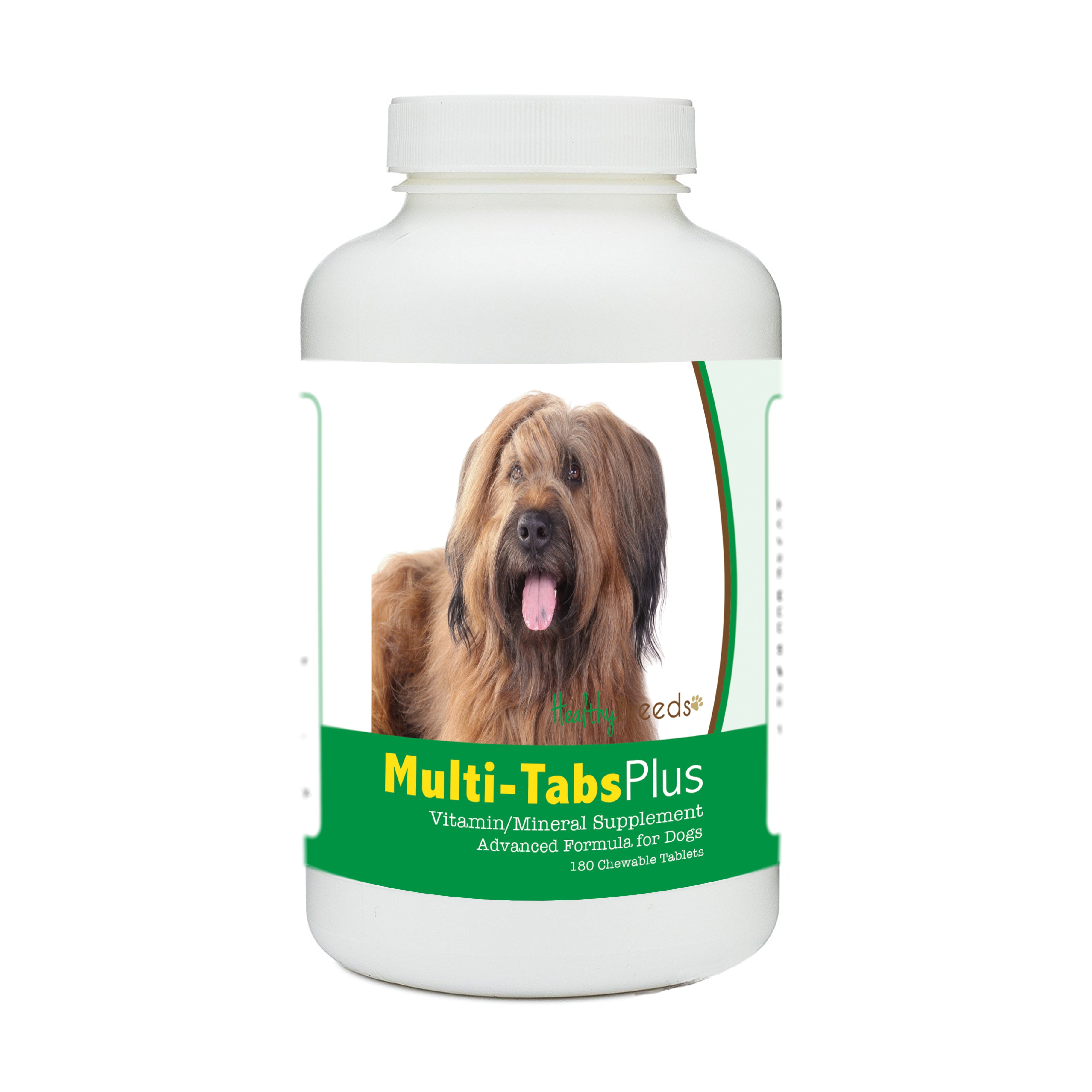 Briard Multi-Tabs Plus Chewable Tablets 180 Count