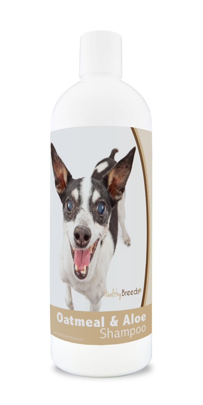 Rat Terrier Oatmeal Shampoo with Aloe 16 oz
