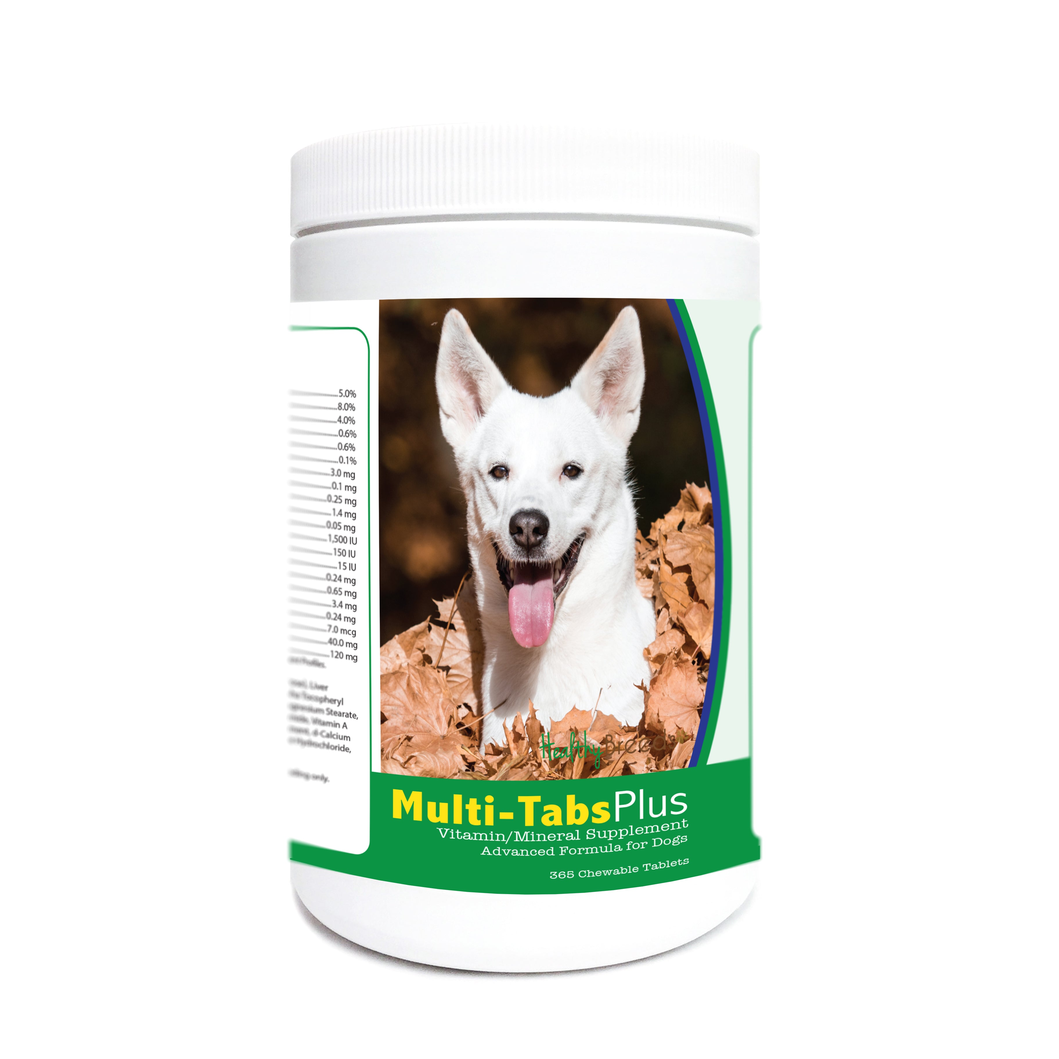 Canaan Dog Multi-Tabs Plus Chewable Tablets 365 Count