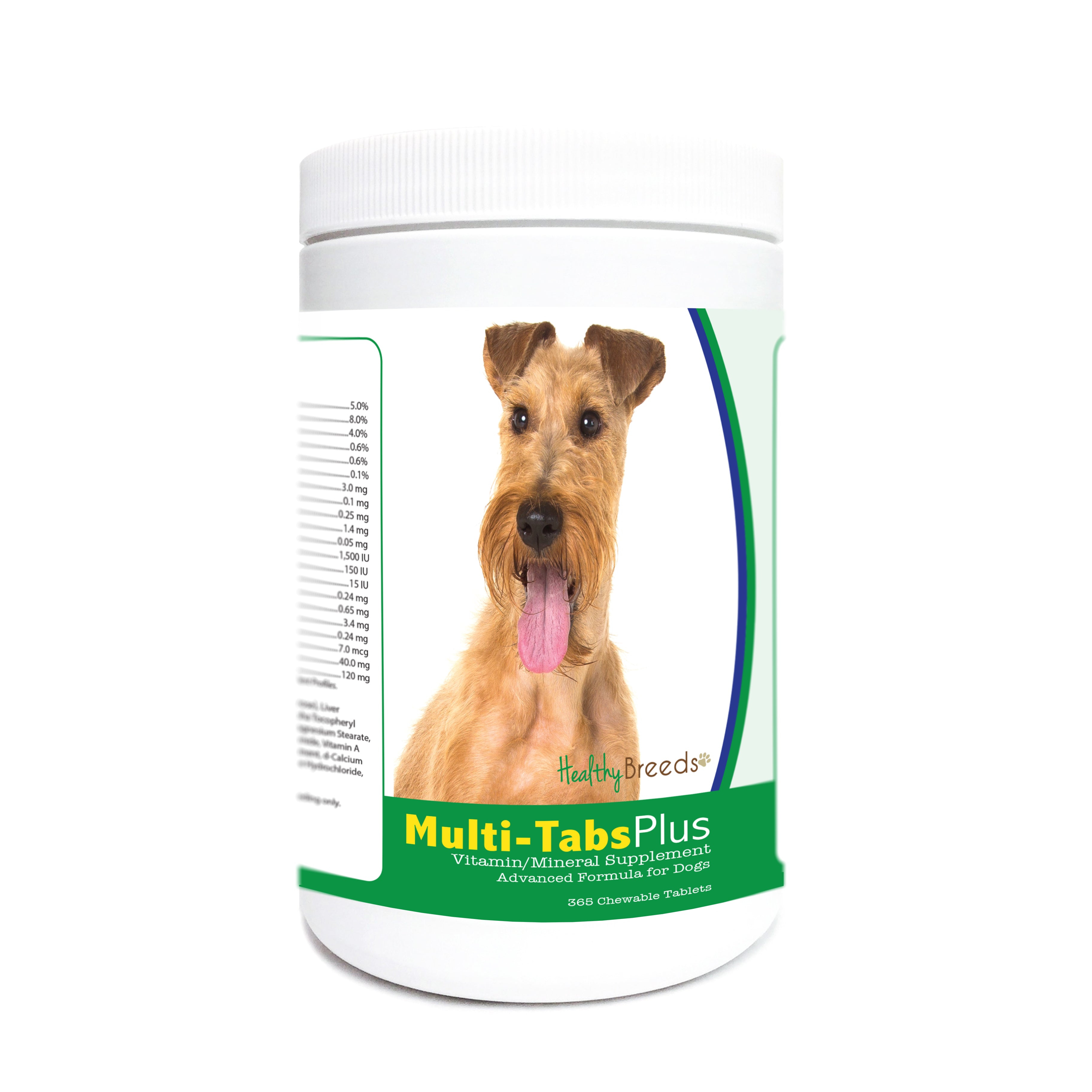 Irish Terrier Multi-Tabs Plus Chewable Tablets 365 Count