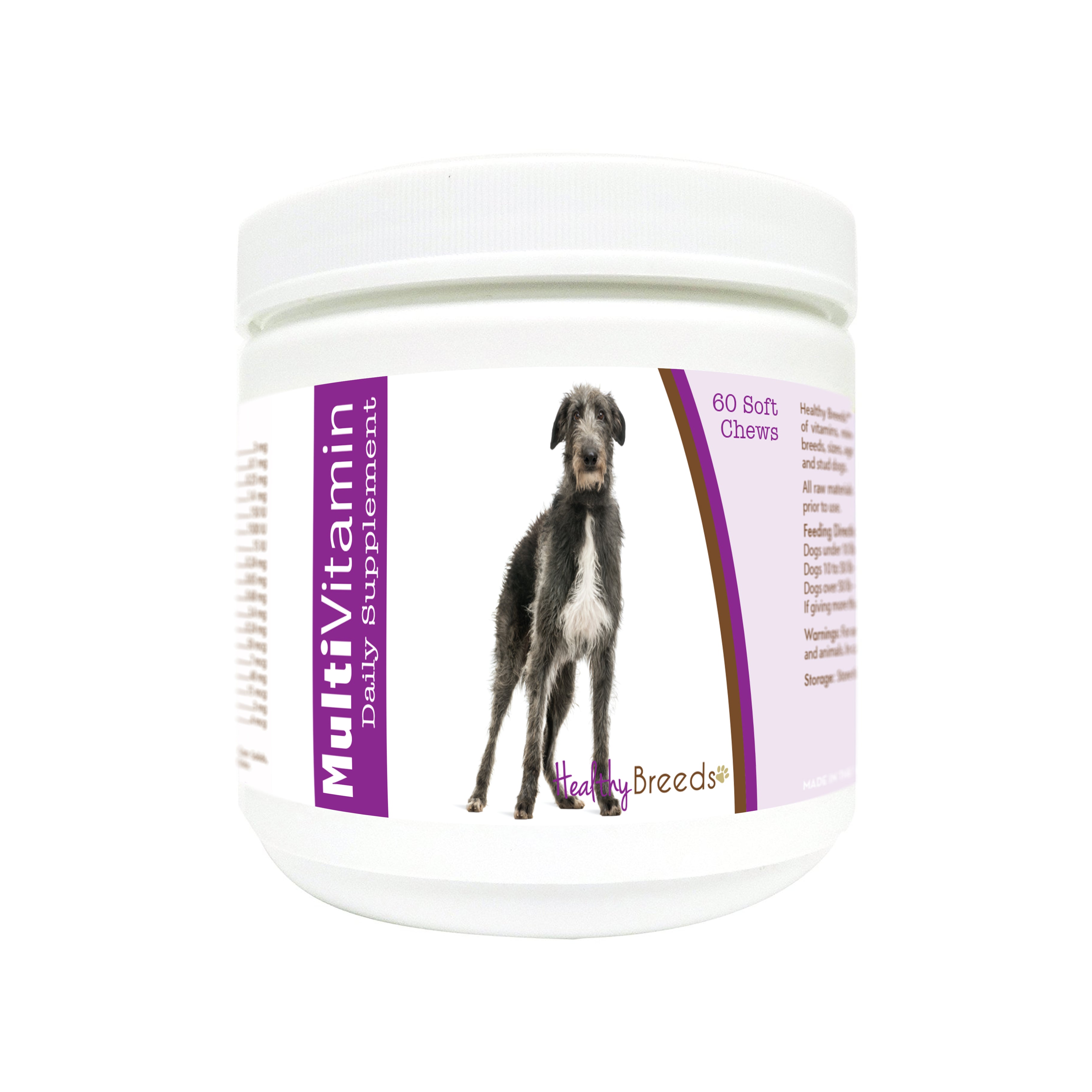 Scottish Deerhound Multi-Vitamin Soft Chews 60 Count