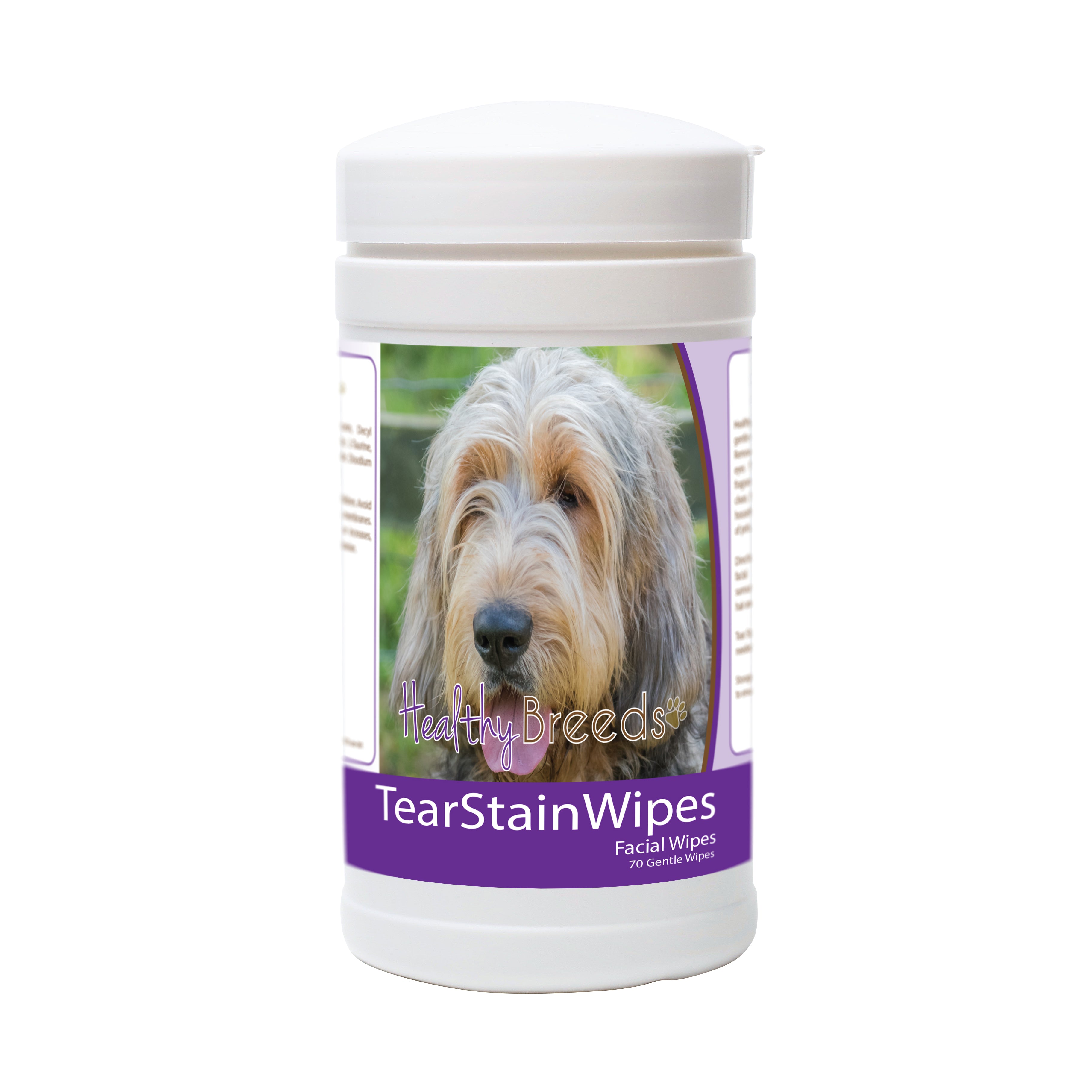 Otterhound Tear Stain Wipes 70 Count
