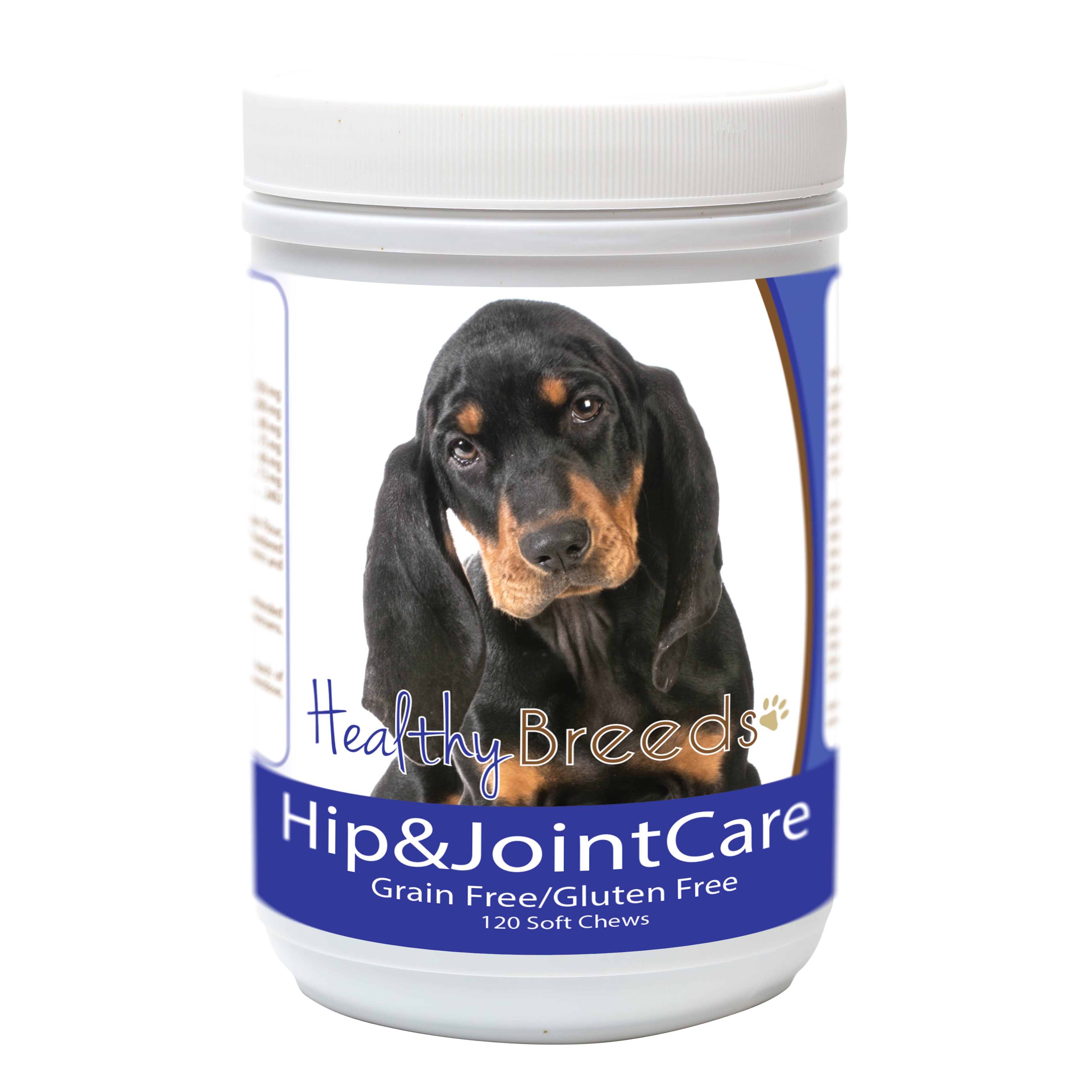 Black and Tan Coonhound Hip and Joint Care 120 Count