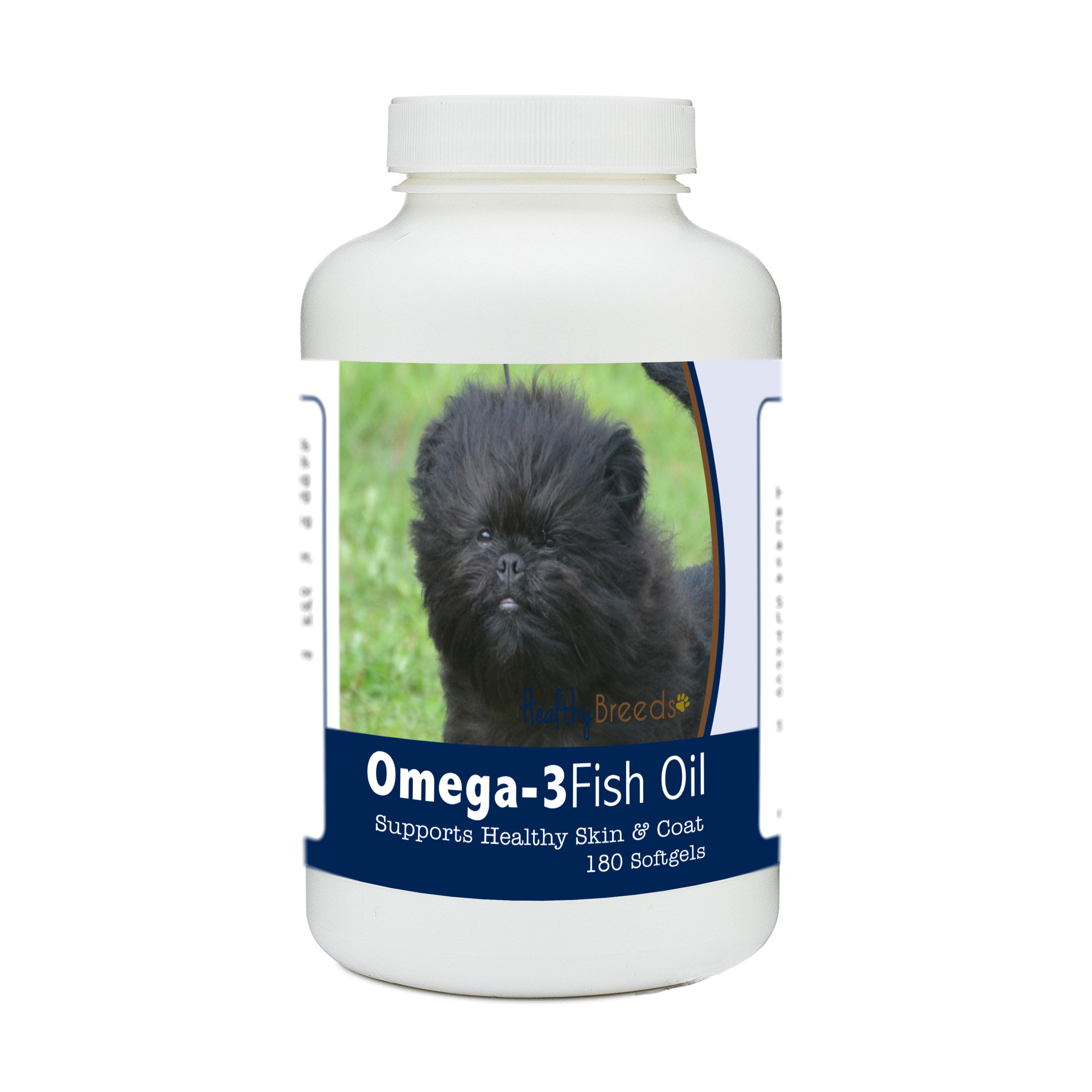 Affenpinscher Omega-3 Fish Oil Softgels 180 Count